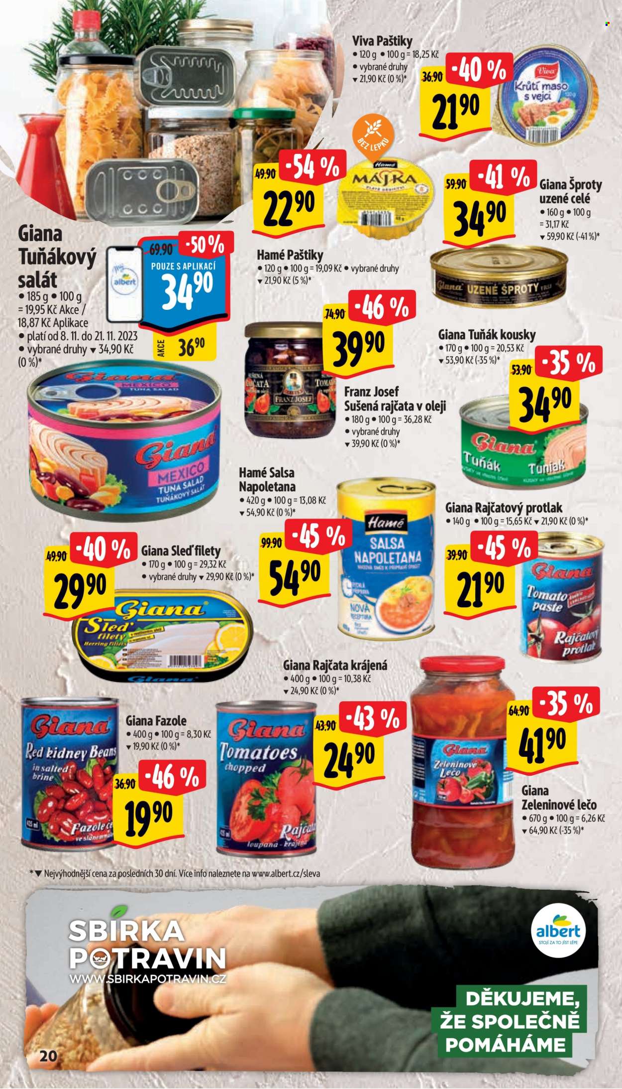 Leták Albert Supermarket - 8.11.2023 - 14.11.2023. Strana 20