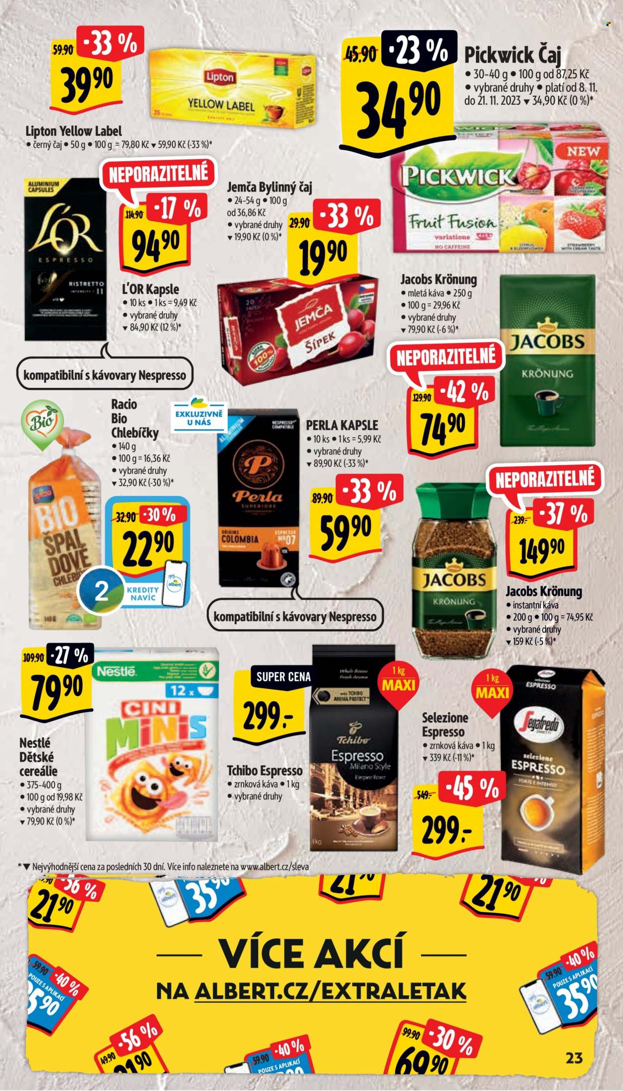 Leták Albert Supermarket - 8.11.2023 - 14.11.2023. Strana 23
