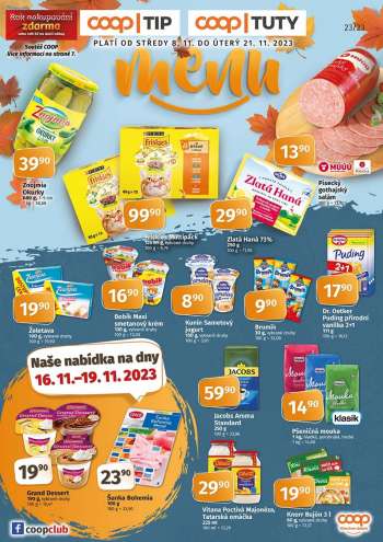 Leták coop TIP - 8.11.2023 - 21.11.2023.