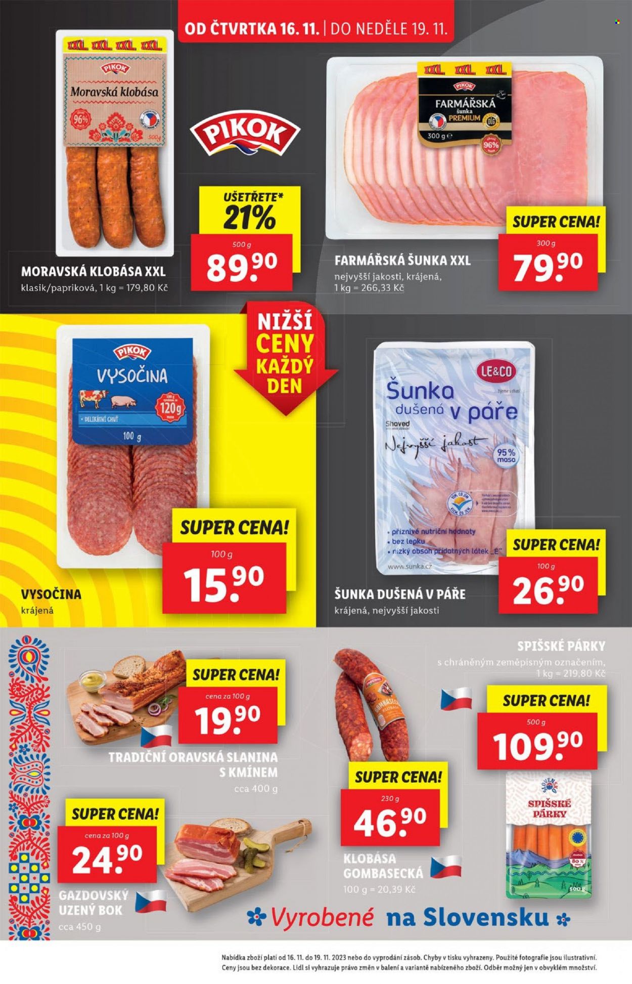 Leták Lidl - 16.11.2023 - 19.11.2023. Strana 10