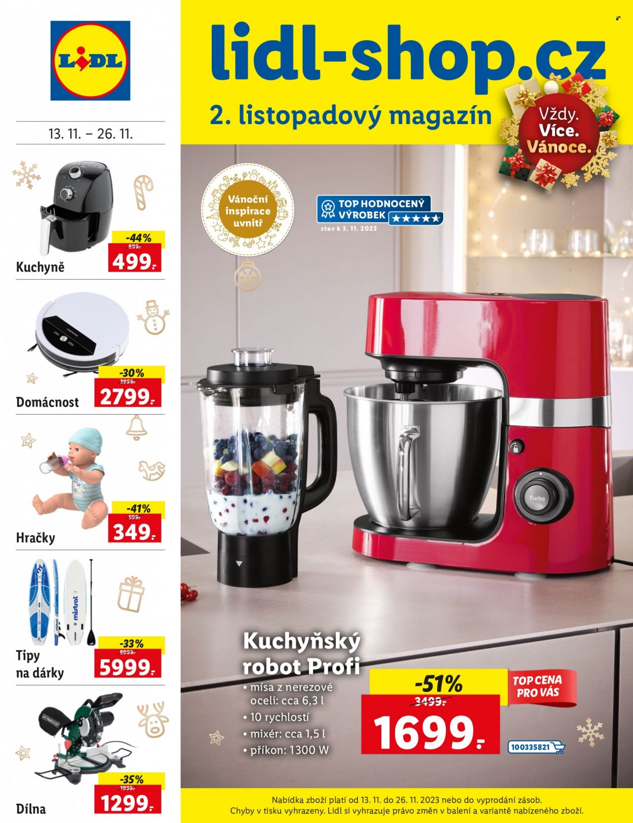 Leták Lidl - 13.11.2023 - 26.11.2023. Strana 1
