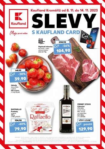 Leták Kaufland - 8.11.2023 - 14.11.2023.