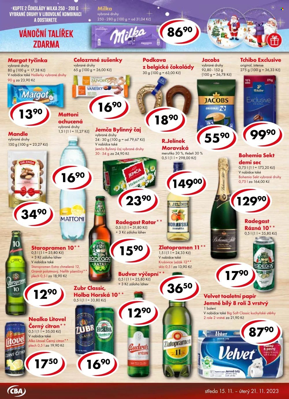 Leták CBA Premium - 15.11.2023 - 21.11.2023. Strana 4