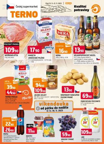 Leták coop TERNO - 15.11.2023 - 21.11.2023.