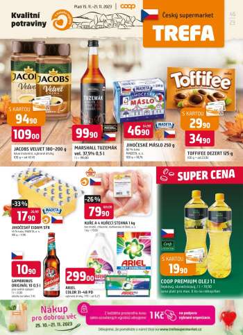 Leták TREFA coop - 15.11.2023 - 21.11.2023.