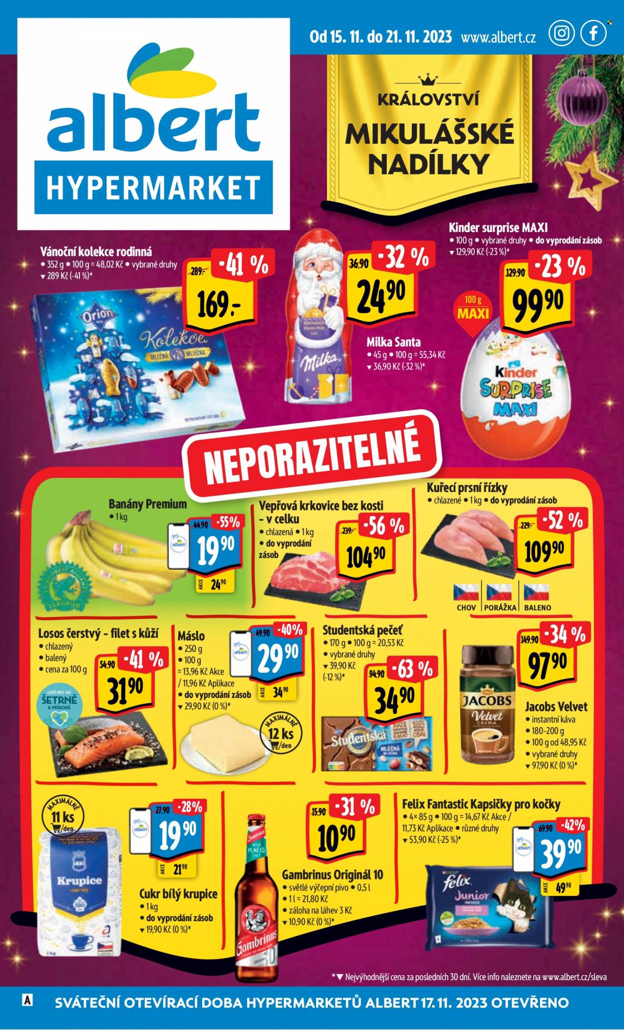 Leták Albert Hypermarket - 15.11.2023 - 21.11.2023. Strana 1