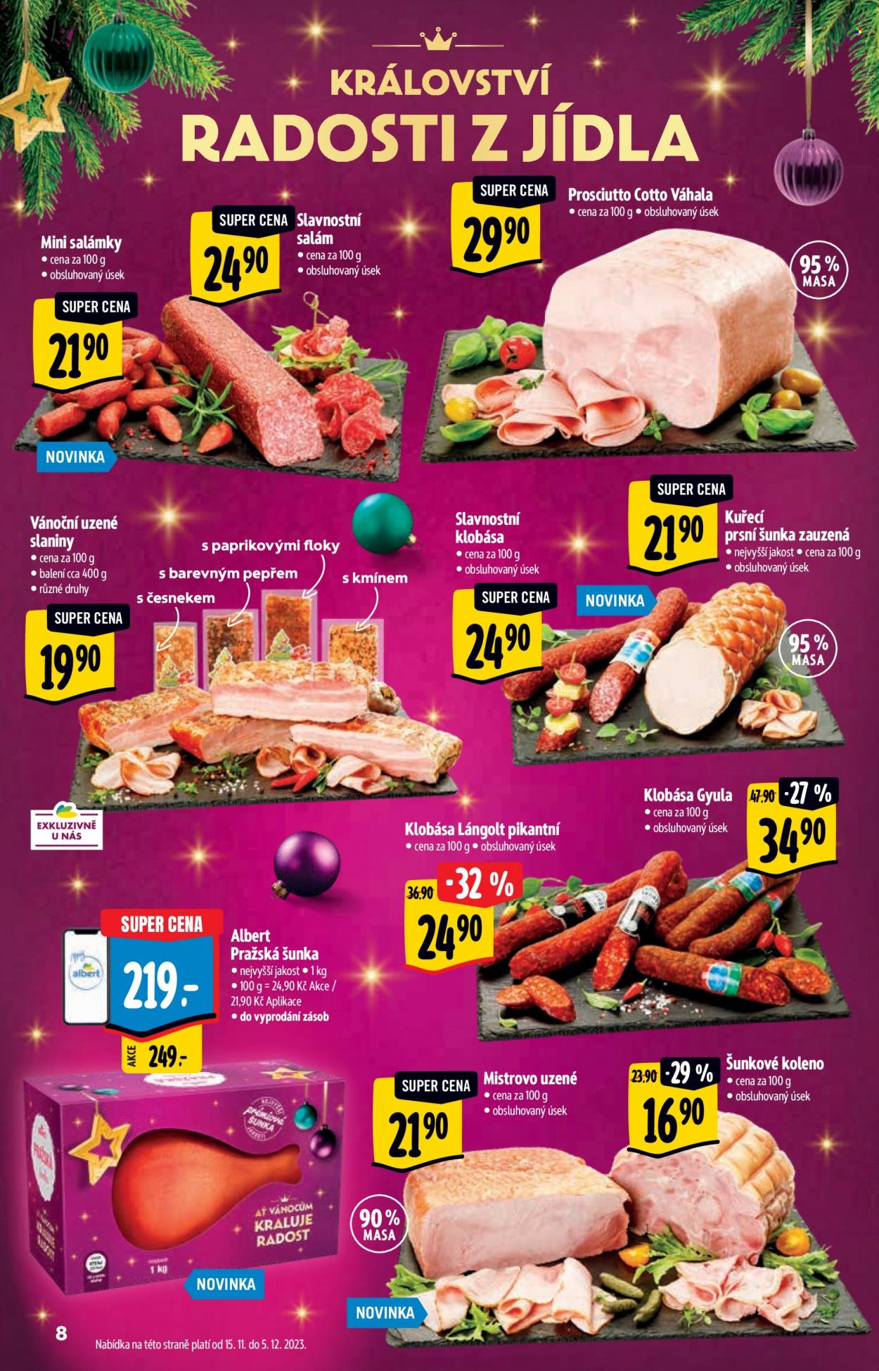 Leták Albert Supermarket - 15.11.2023 - 31.12.2023. Strana 8
