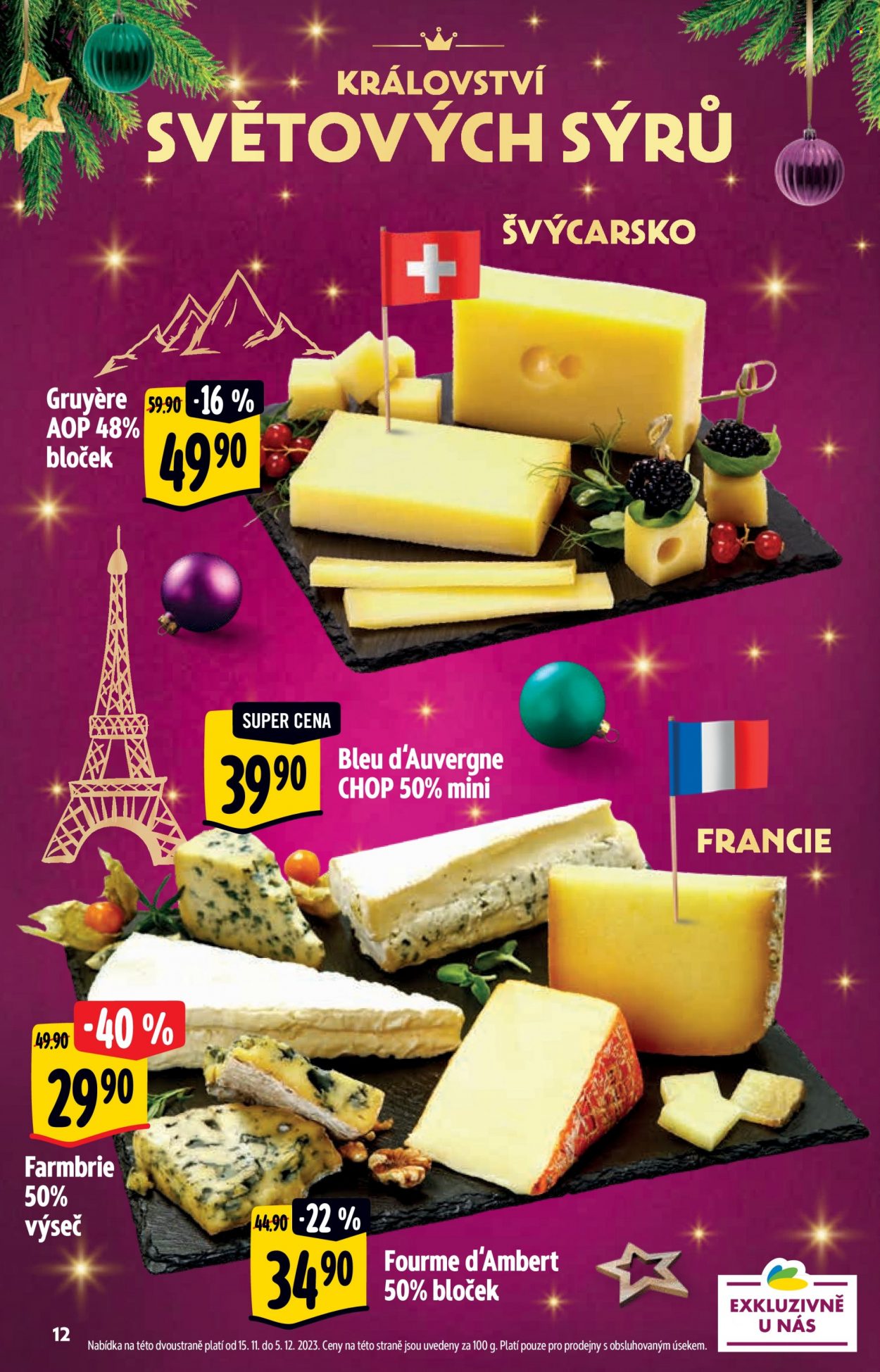 Leták Albert Supermarket - 15.11.2023 - 31.12.2023. Strana 12