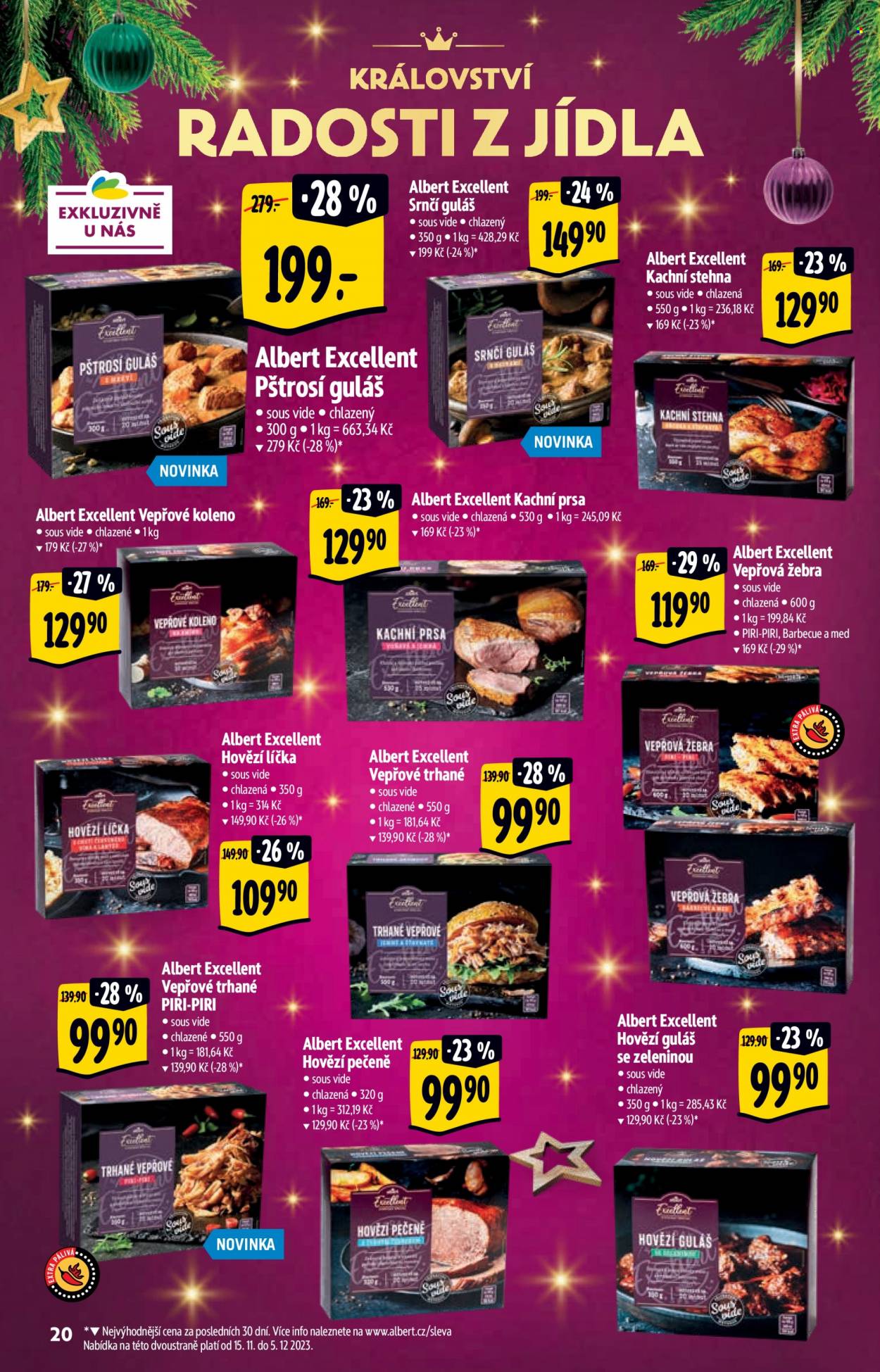 Leták Albert Supermarket - 15.11.2023 - 31.12.2023. Strana 20