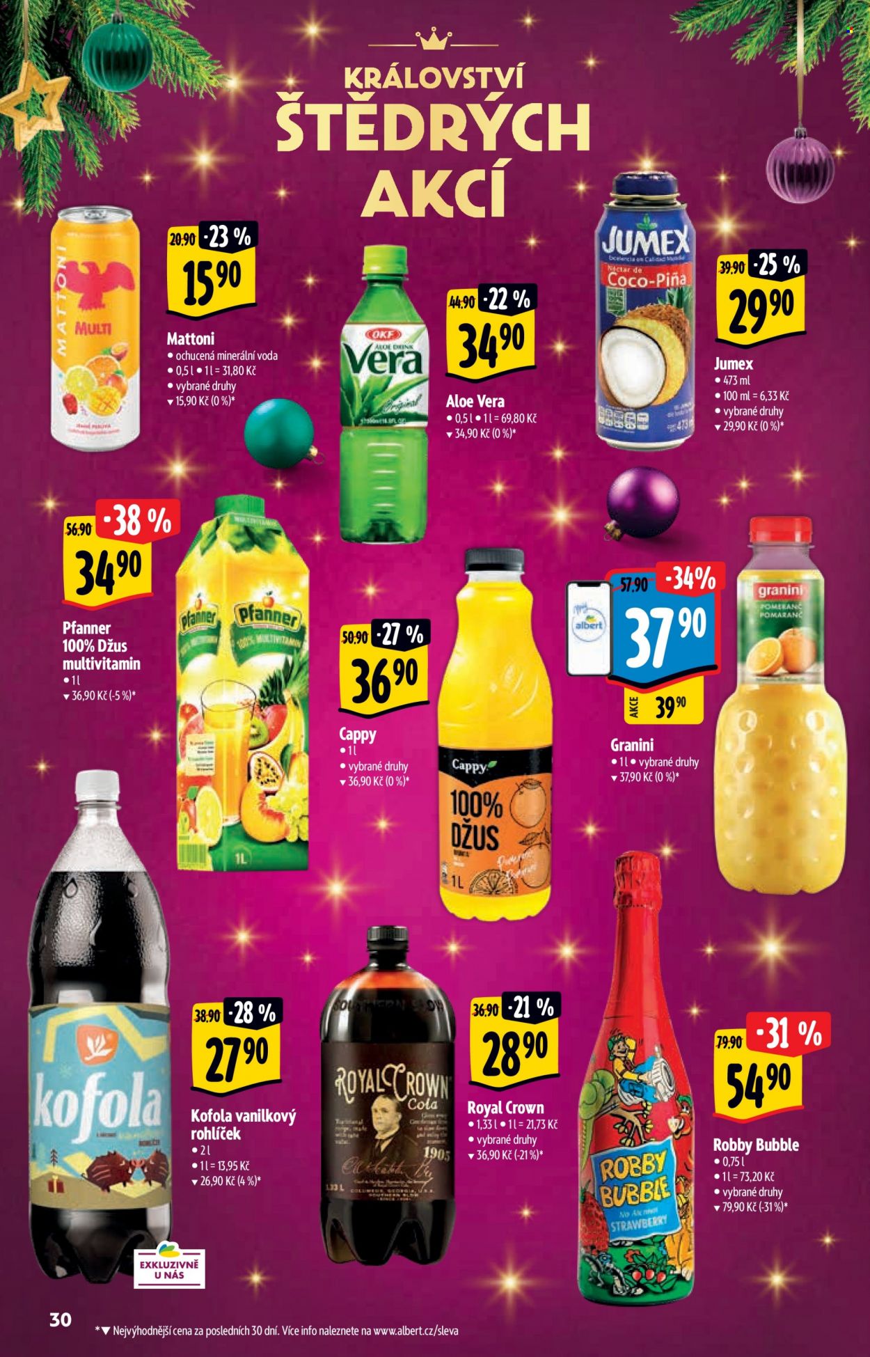 Leták Albert Supermarket - 15.11.2023 - 31.12.2023. Strana 30