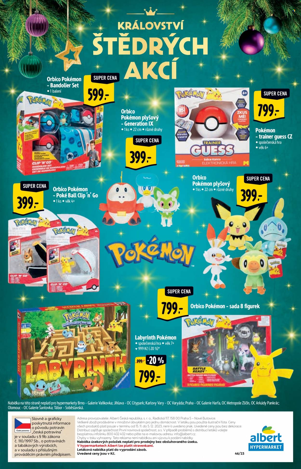 Leták Albert Hypermarket - 15.11.2023 - 5.12.2023. Strana 23