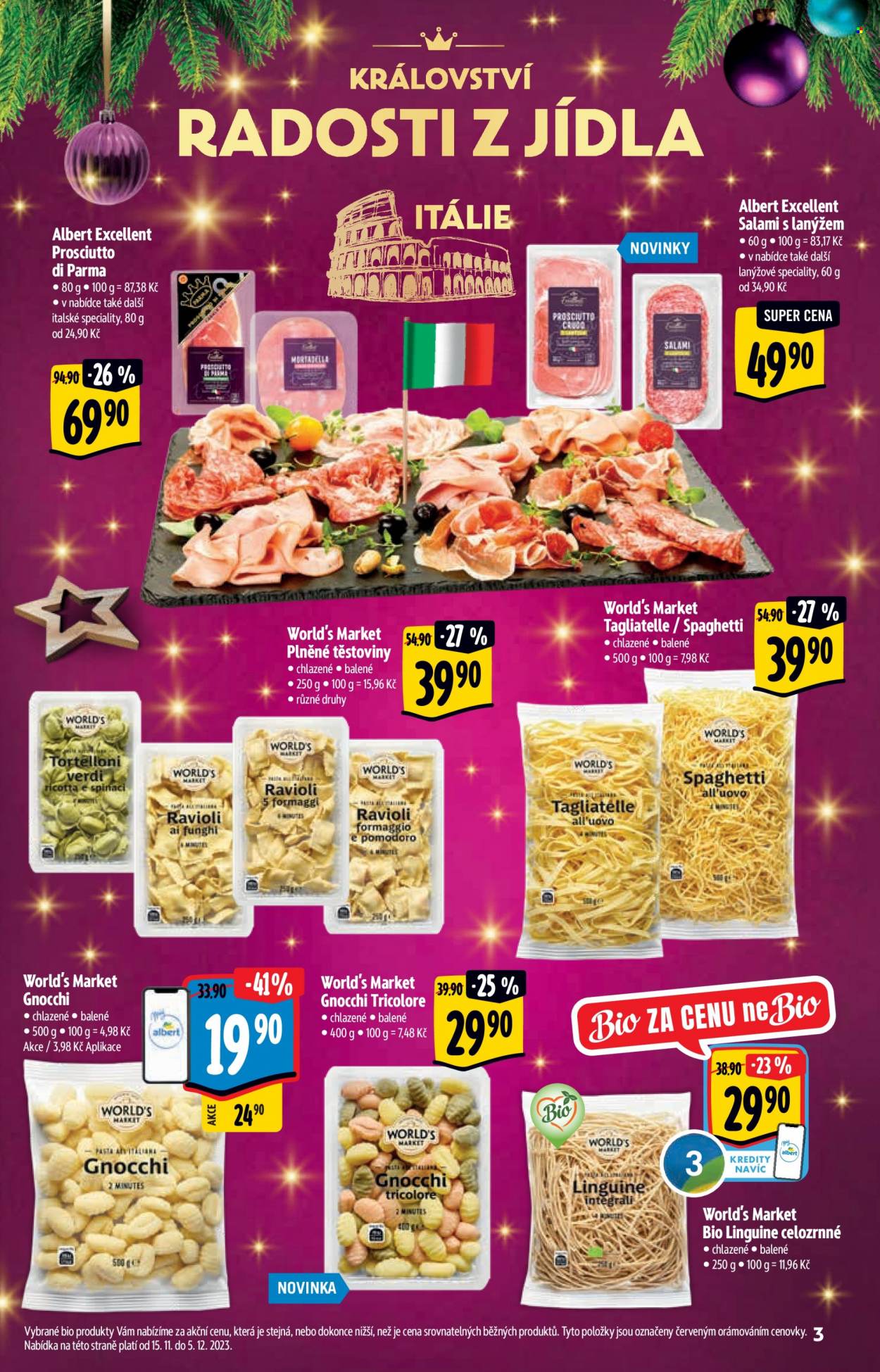 Leták Albert Hypermarket - 15.11.2023 - 31.12.2023. Strana 3