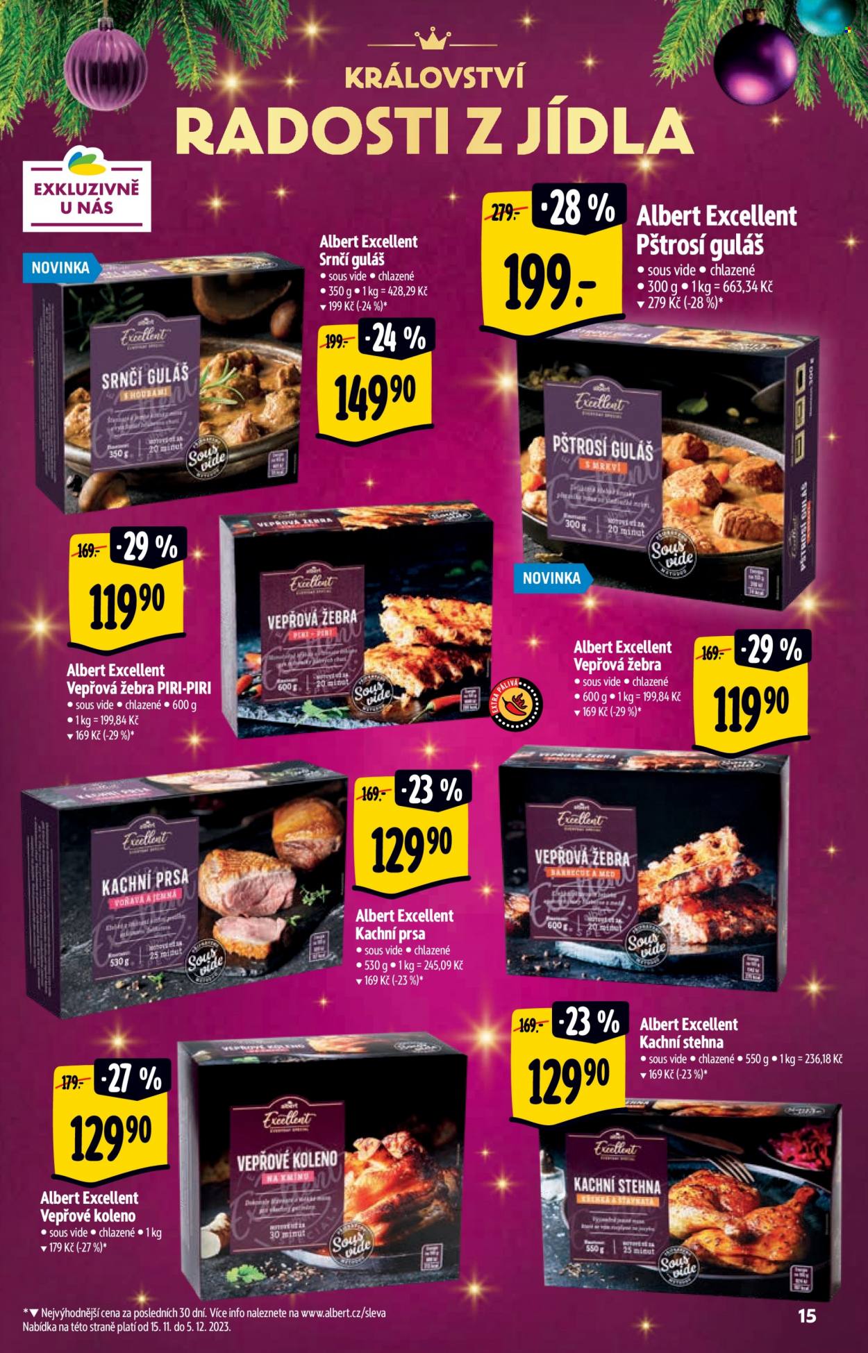 Leták Albert Hypermarket - 15.11.2023 - 31.12.2023. Strana 15