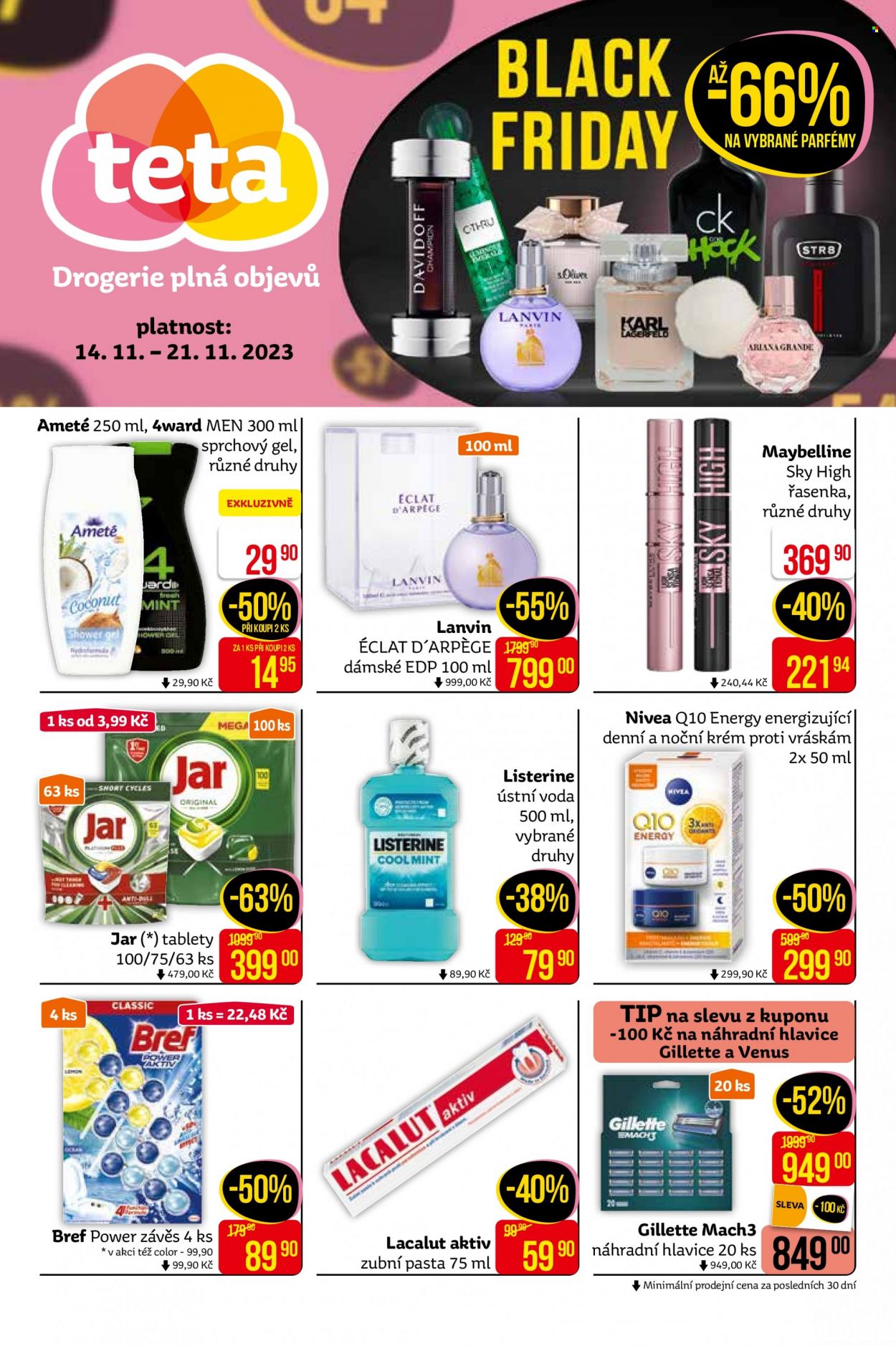 Leták Teta drogerie - 14.11.2023 - 21.11.2023. Strana 1
