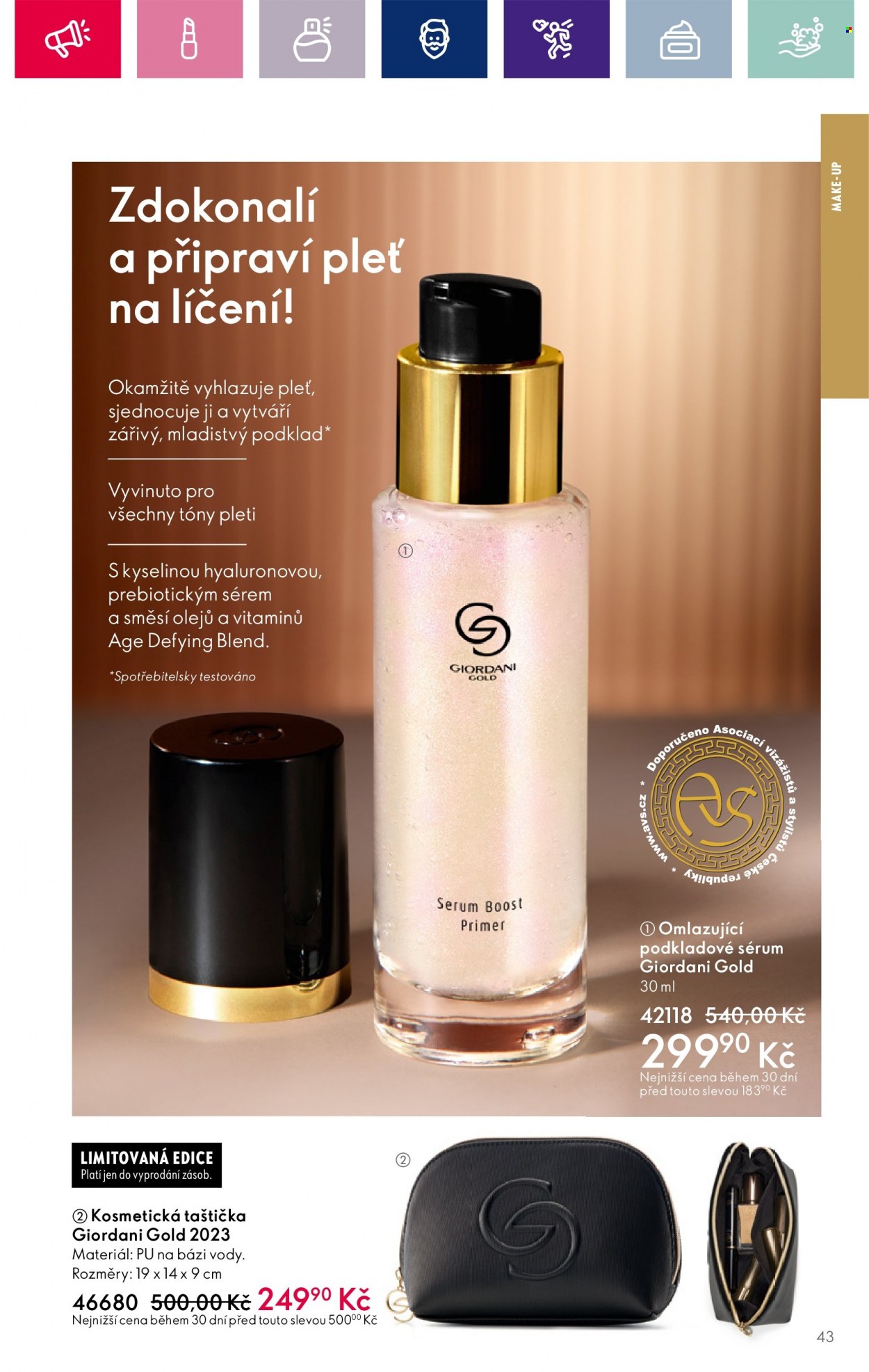 Leták ORIFLAME - 15.11.2023 - 5.12.2023. Strana 43