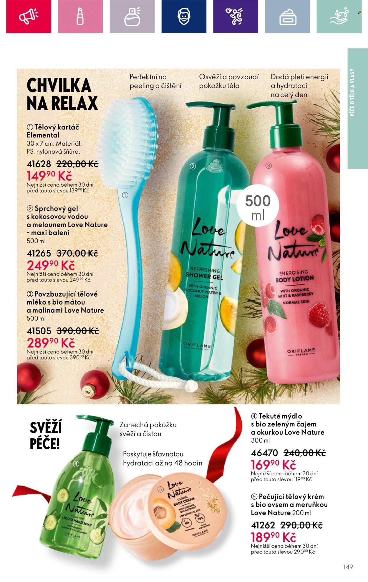 Leták ORIFLAME - 15.11.2023 - 5.12.2023. Strana 149