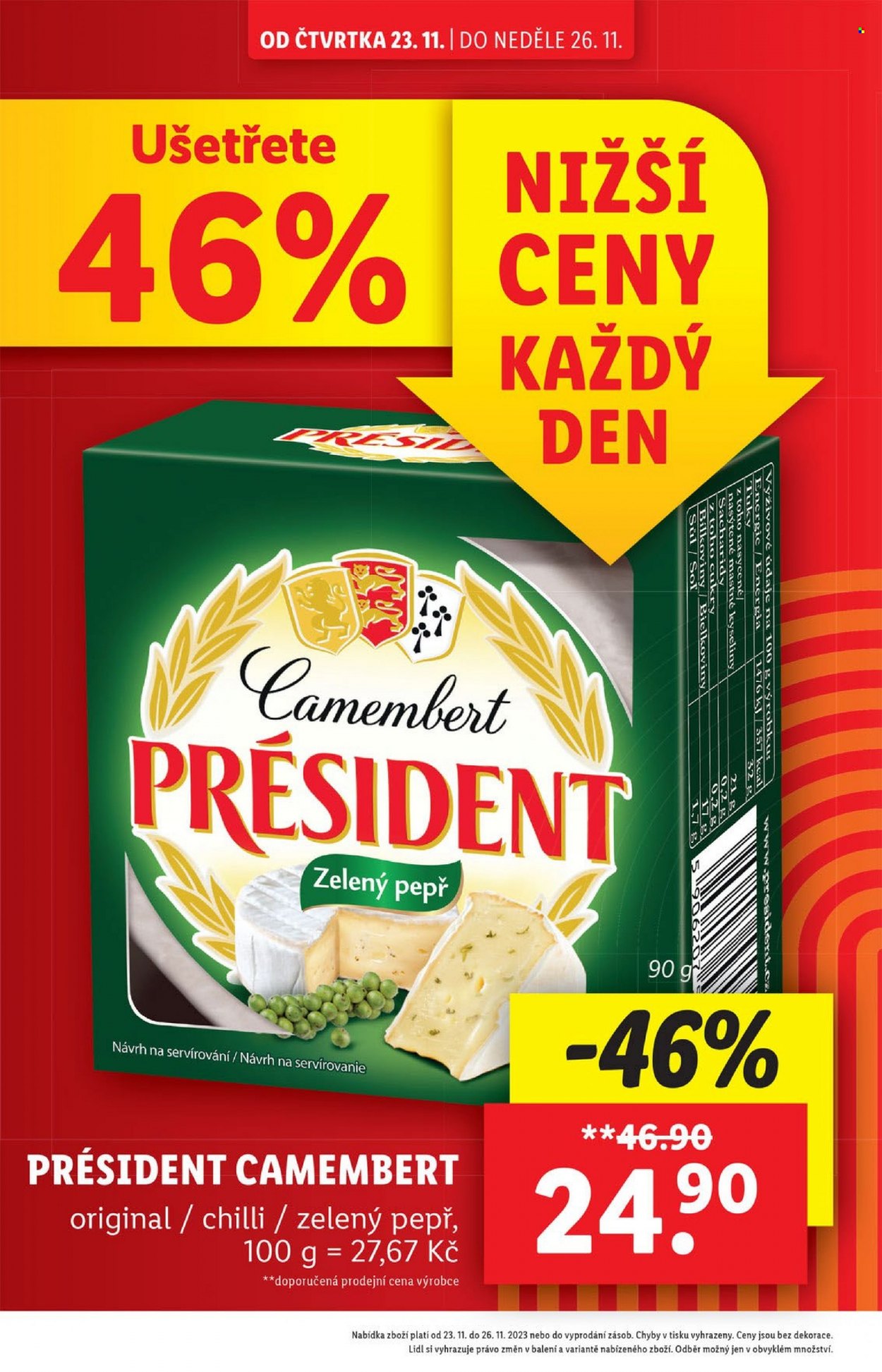 Leták Lidl - 23.11.2023 - 26.11.2023. Strana 6