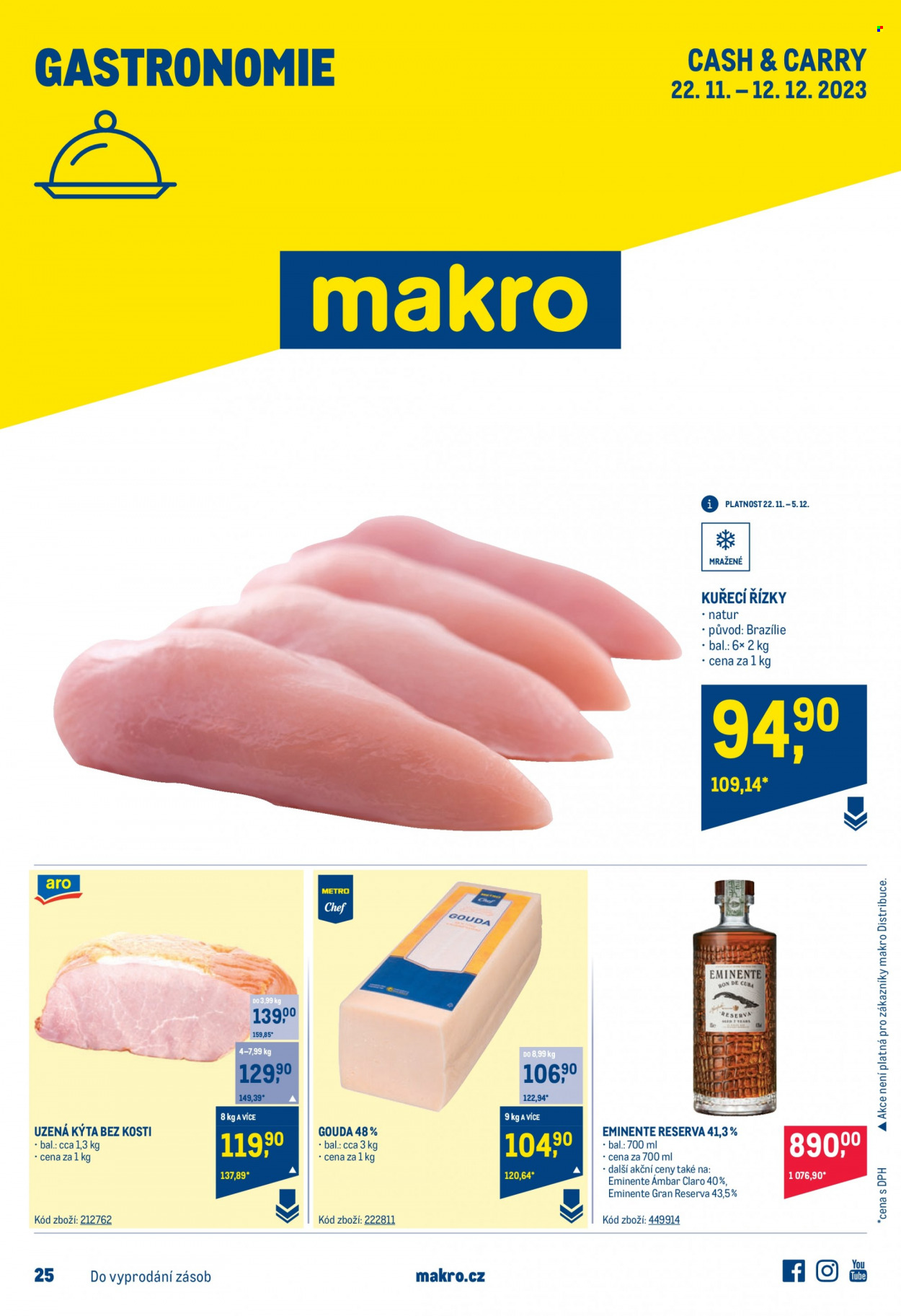 Leták MAKRO - 22.11.2023 - 12.12.2023. Strana 1