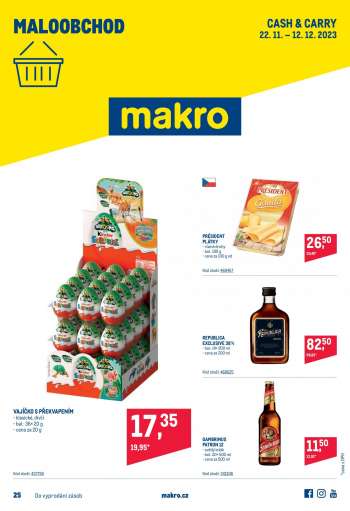 Leták MAKRO - 22.11.2023 - 12.12.2023.