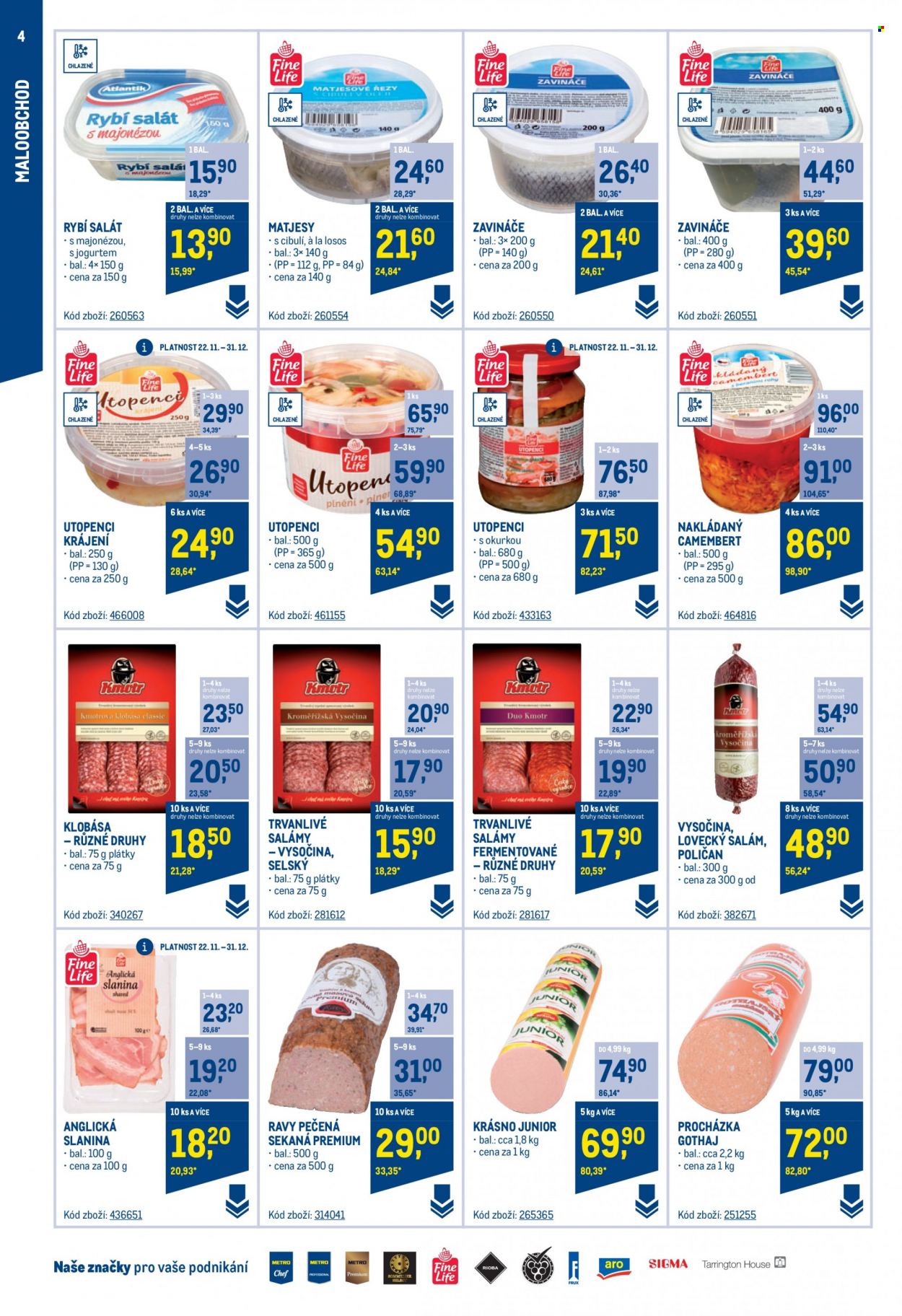 Leták MAKRO - 22.11.2023 - 30.1.2024. Strana 4