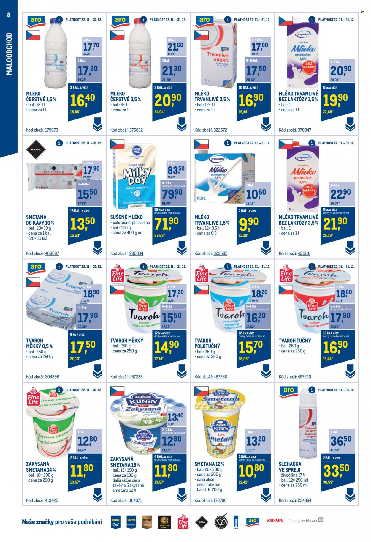 Leták MAKRO - 22.11.2023 - 30.1.2024. Strana 8