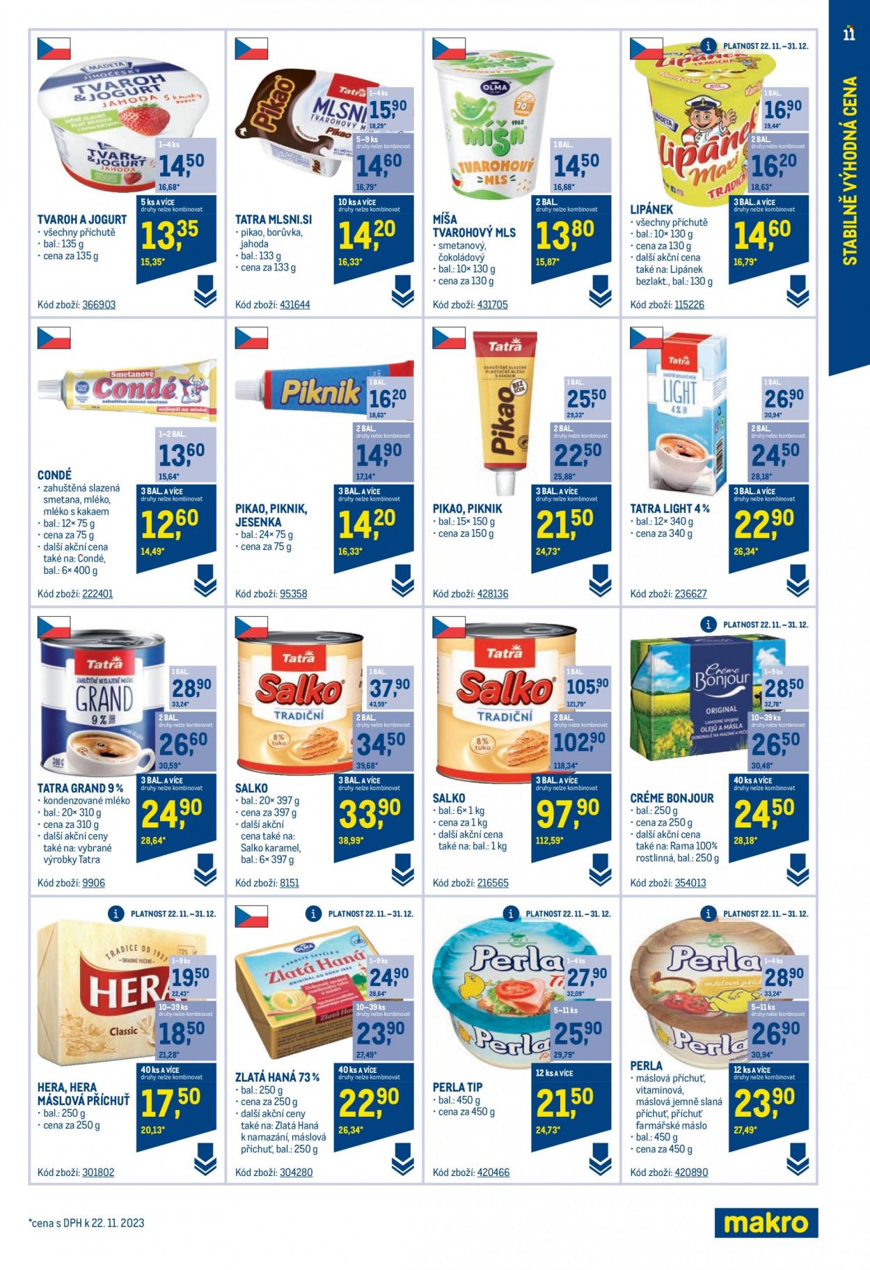 Leták MAKRO - 22.11.2023 - 30.1.2024. Strana 11