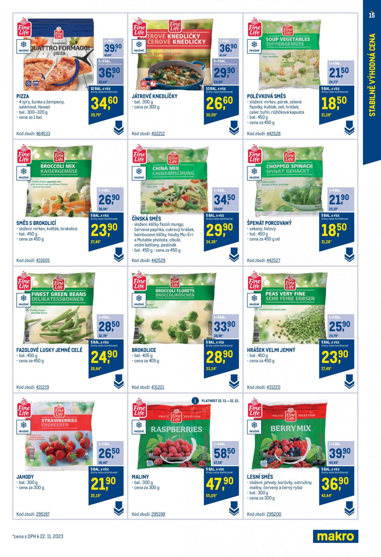 Leták MAKRO - 22.11.2023 - 30.1.2024. Strana 15