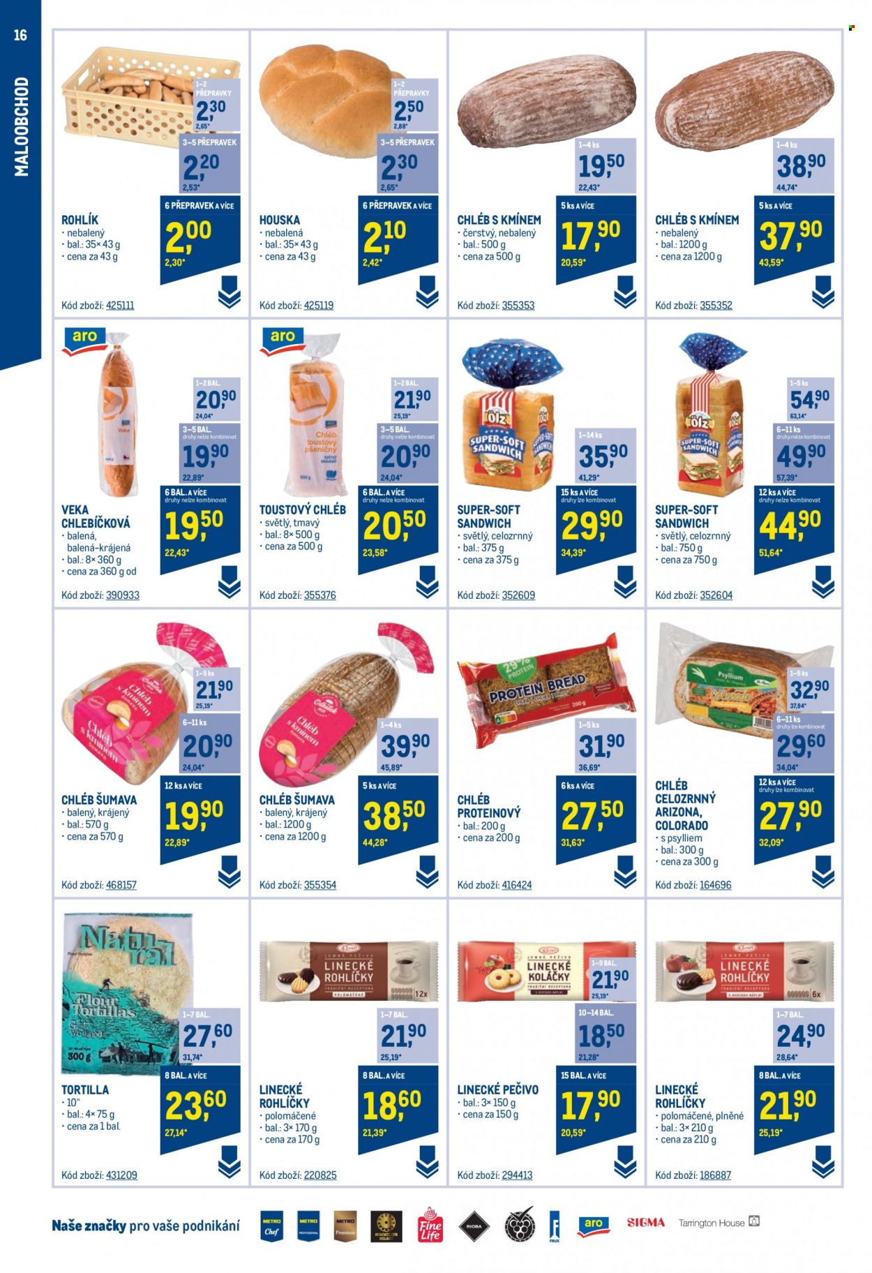Leták MAKRO - 22.11.2023 - 30.1.2024. Strana 16