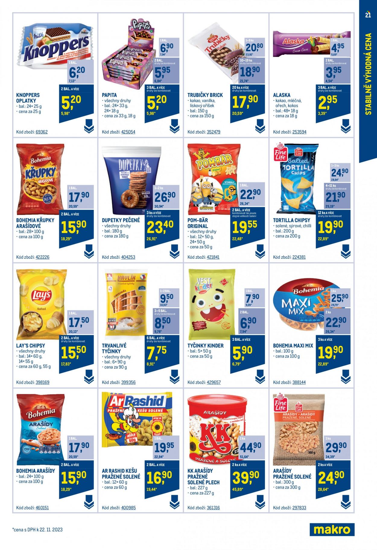 Leták MAKRO - 22.11.2023 - 30.1.2024. Strana 21