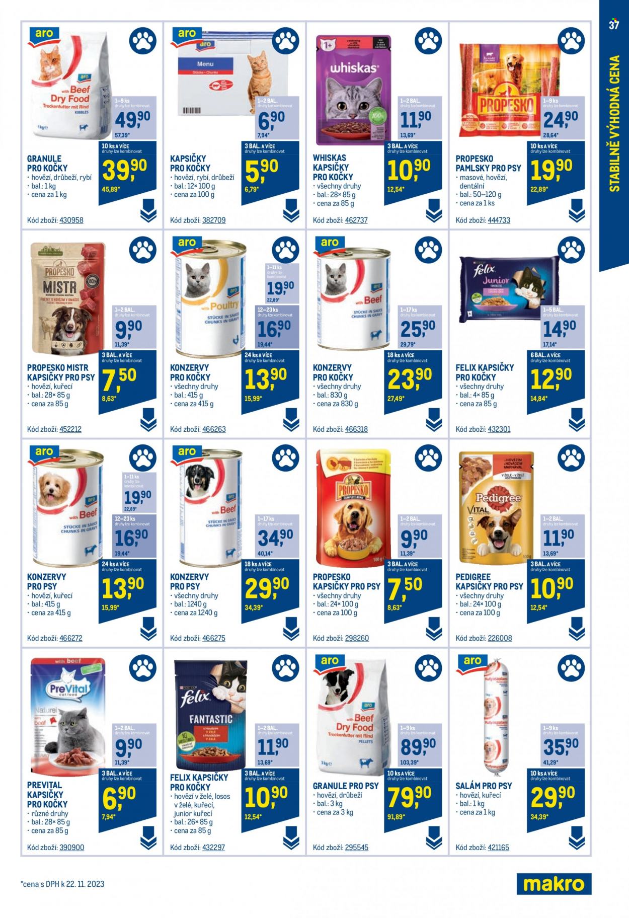 Leták MAKRO - 22.11.2023 - 30.1.2024. Strana 37