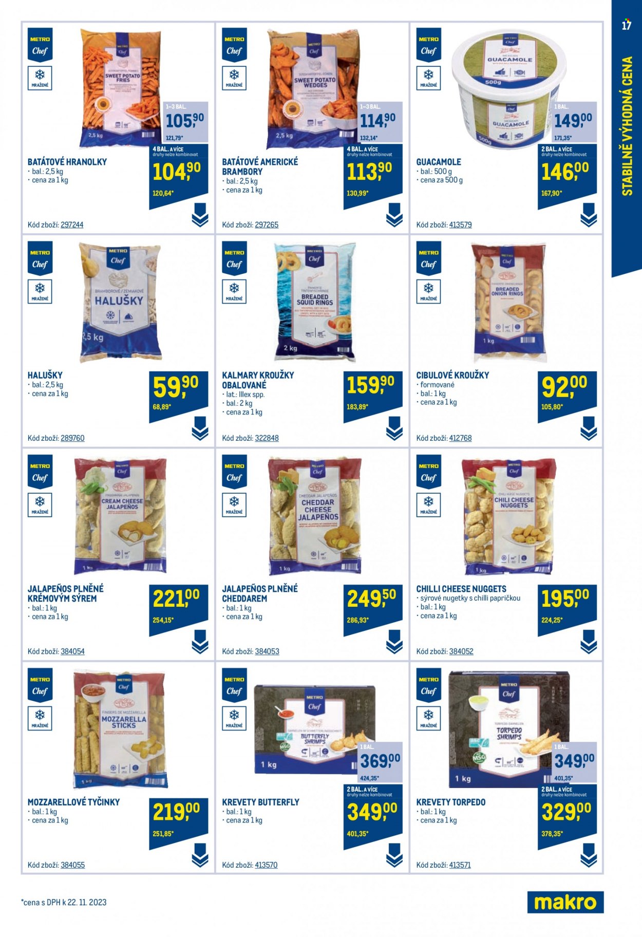 Leták MAKRO - 22.11.2023 - 30.1.2024. Strana 17