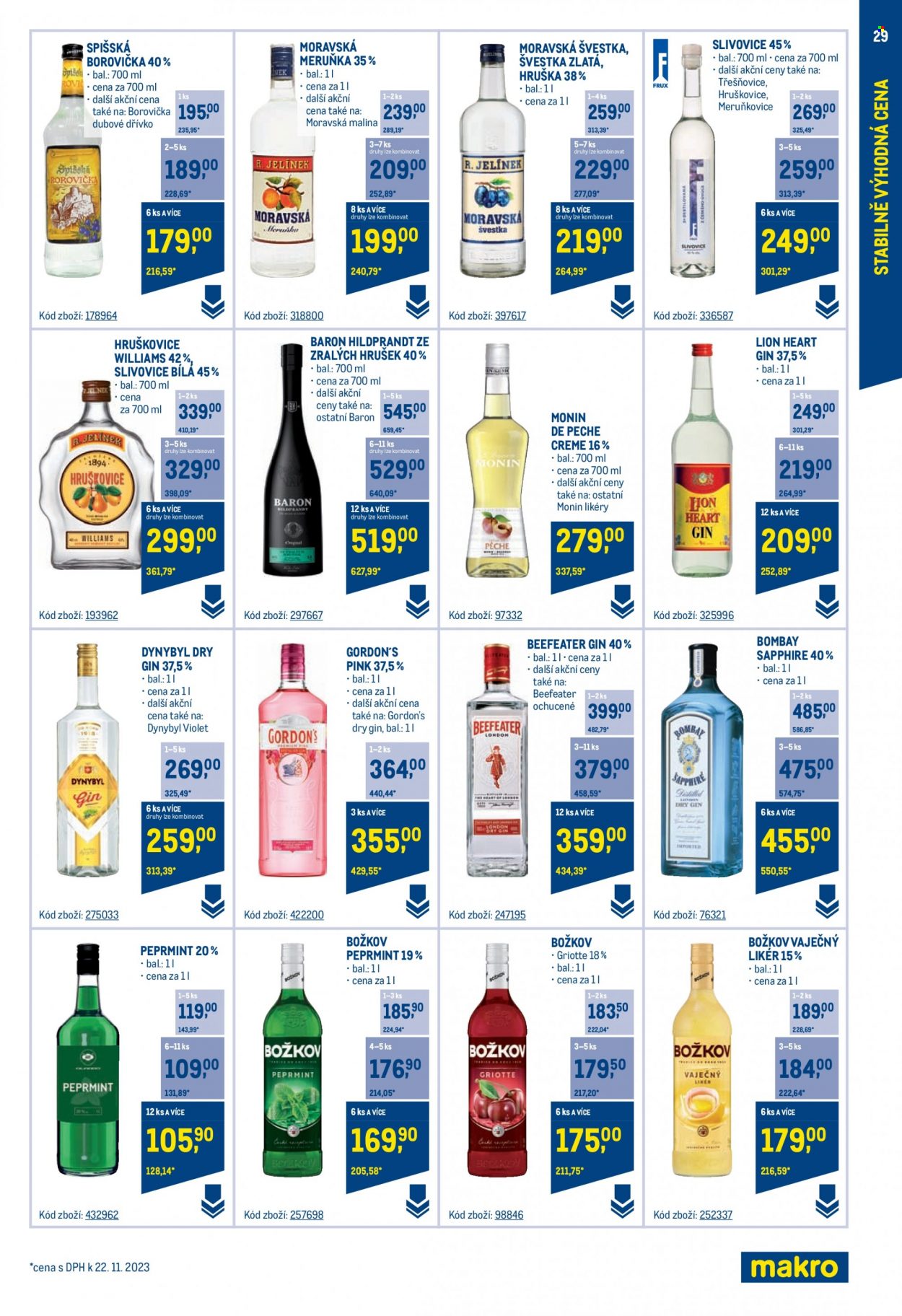 Leták MAKRO - 22.11.2023 - 30.1.2024. Strana 29