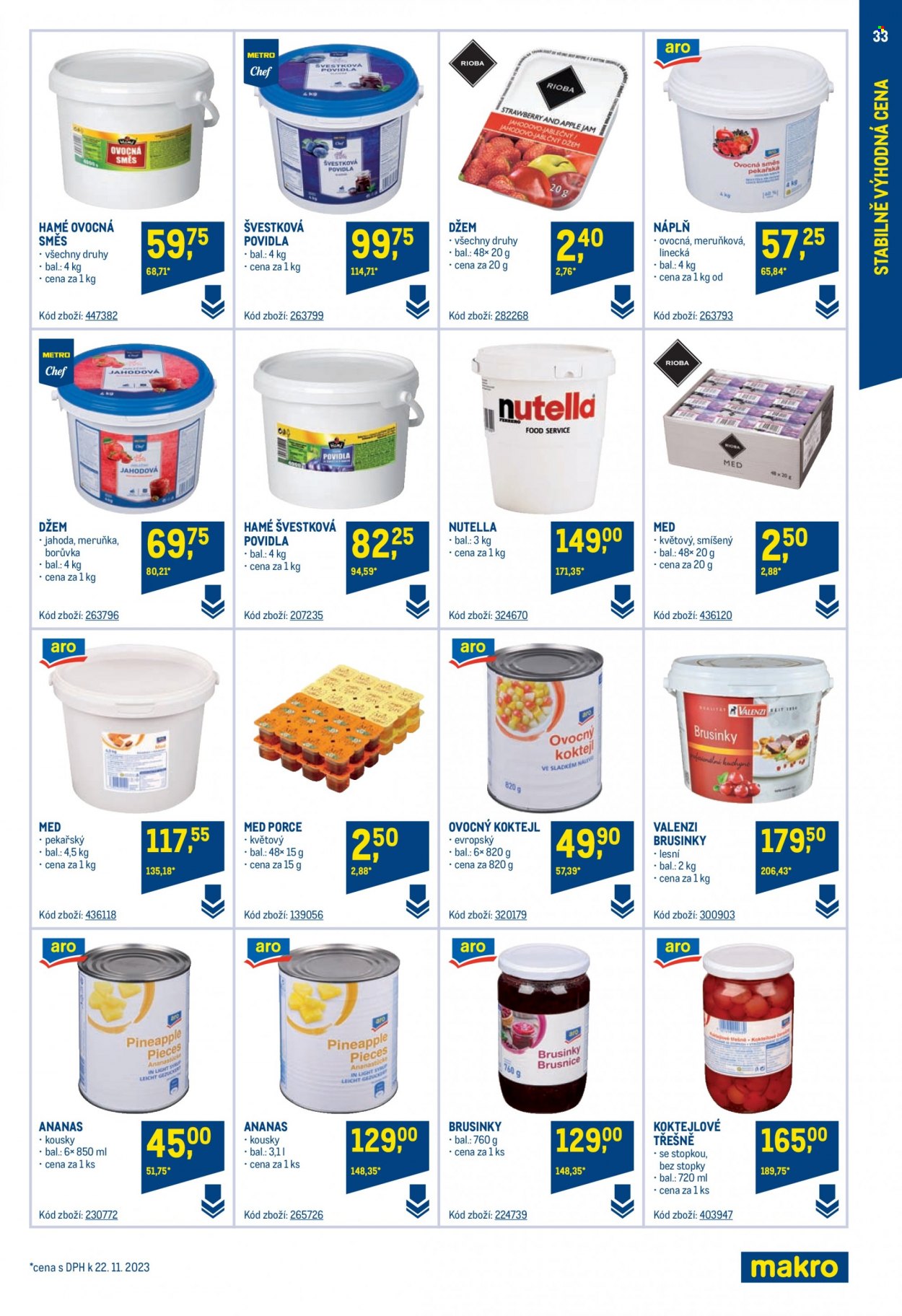 Leták MAKRO - 22.11.2023 - 30.1.2024. Strana 33