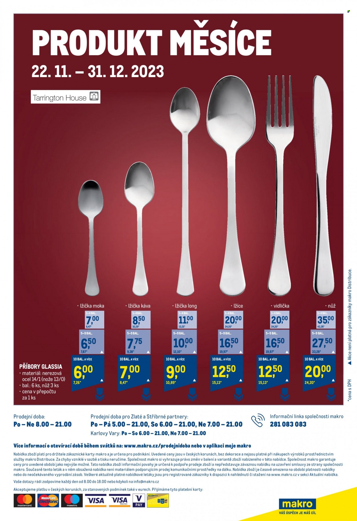 Leták MAKRO - 22.11.2023 - 12.12.2023. Strana 18