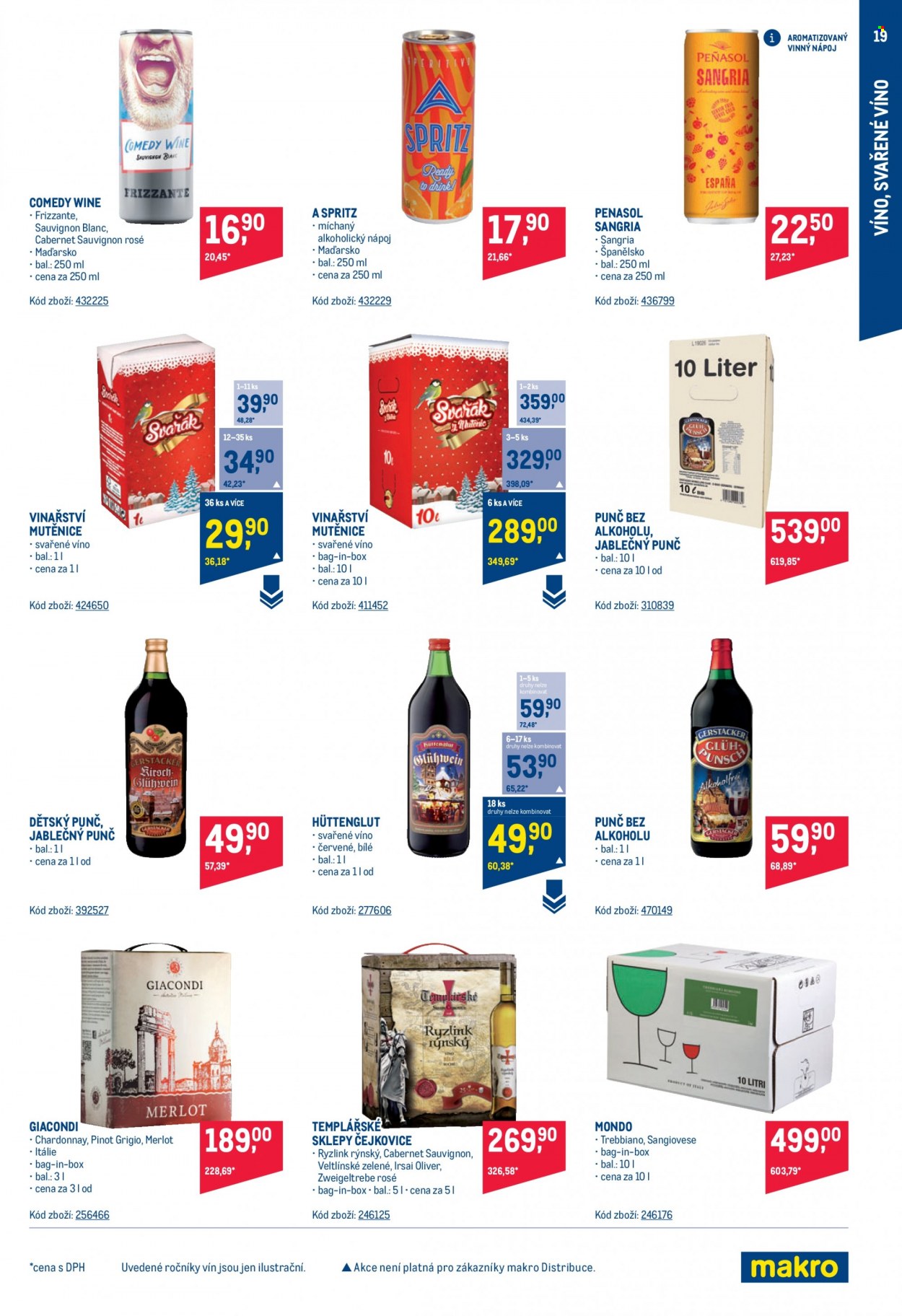 Leták MAKRO - 22.11.2023 - 31.12.2023. Strana 19