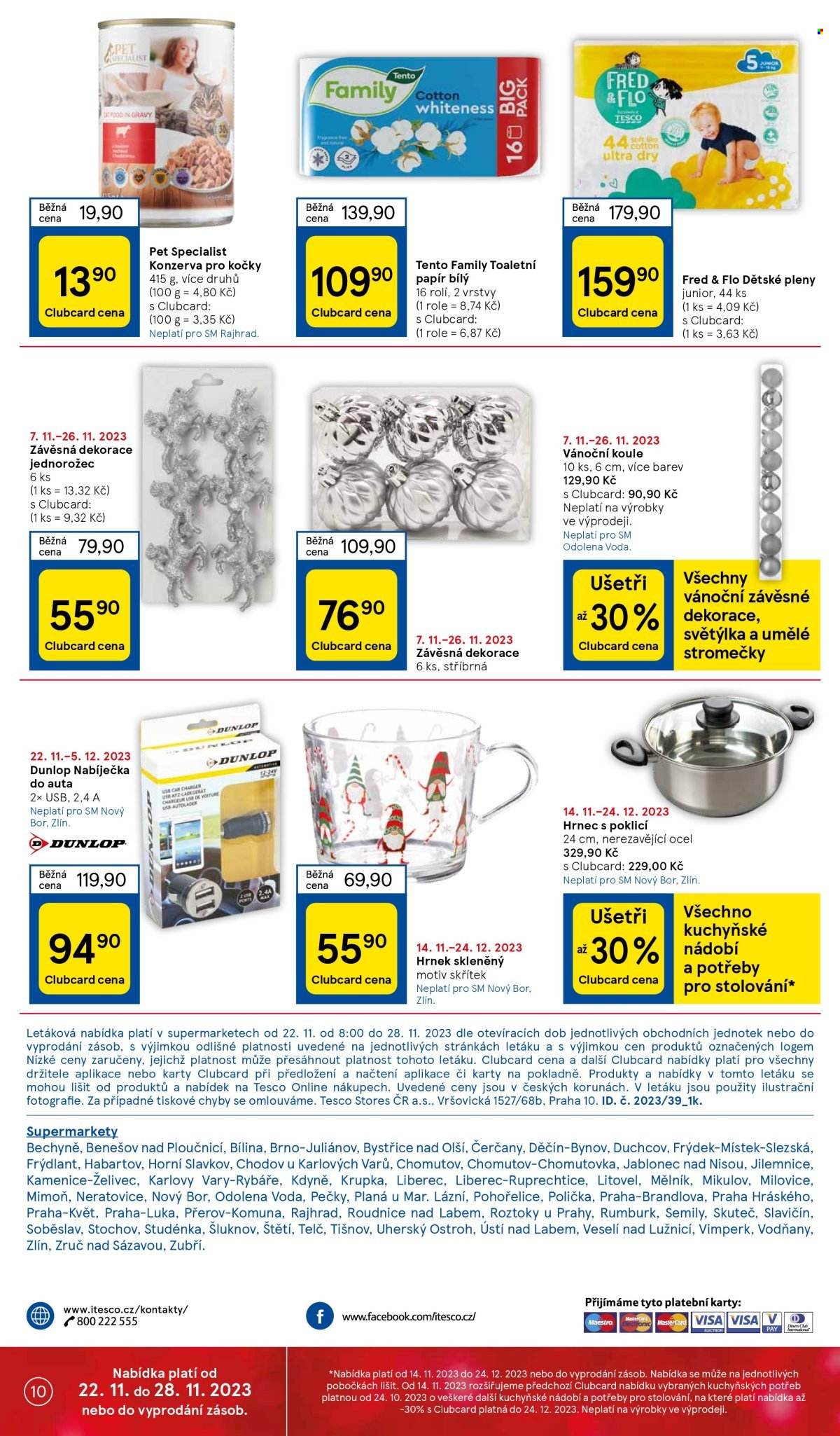 Leták TESCO supermarket - 22.11.2023 - 28.11.2023. Strana 10
