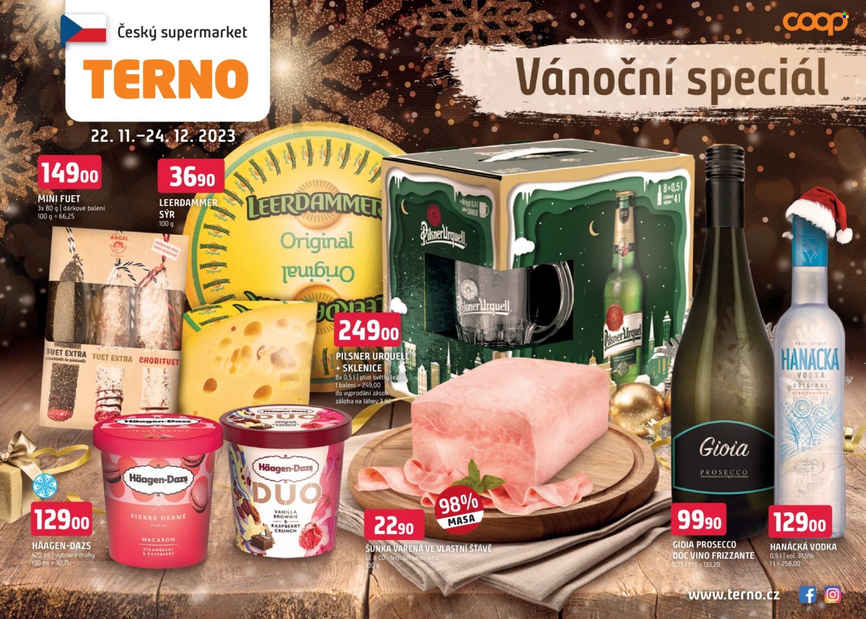Leták coop TERNO - 22.11.2023 - 24.12.2023. Strana 1
