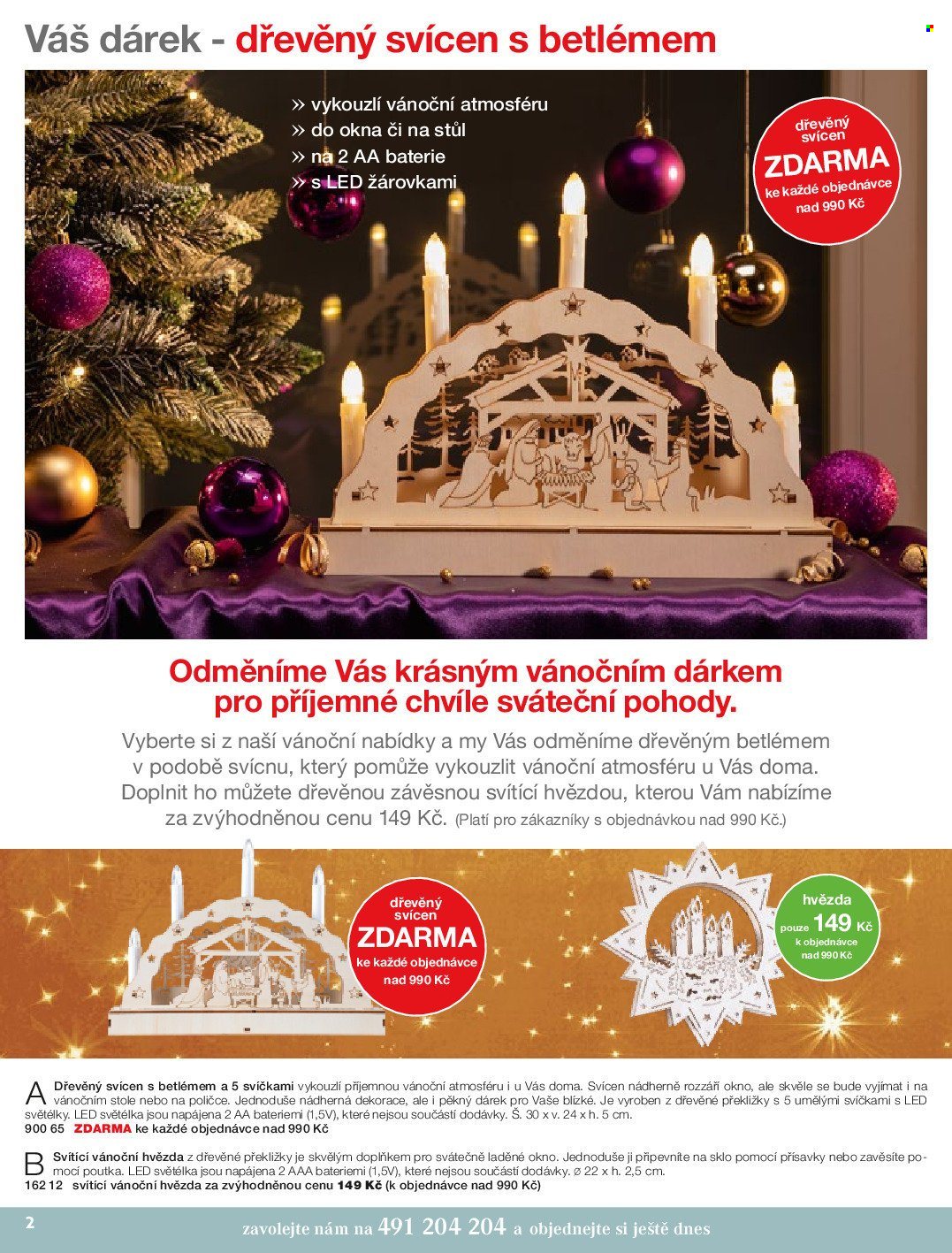 Leták decoDoma. Strana 2