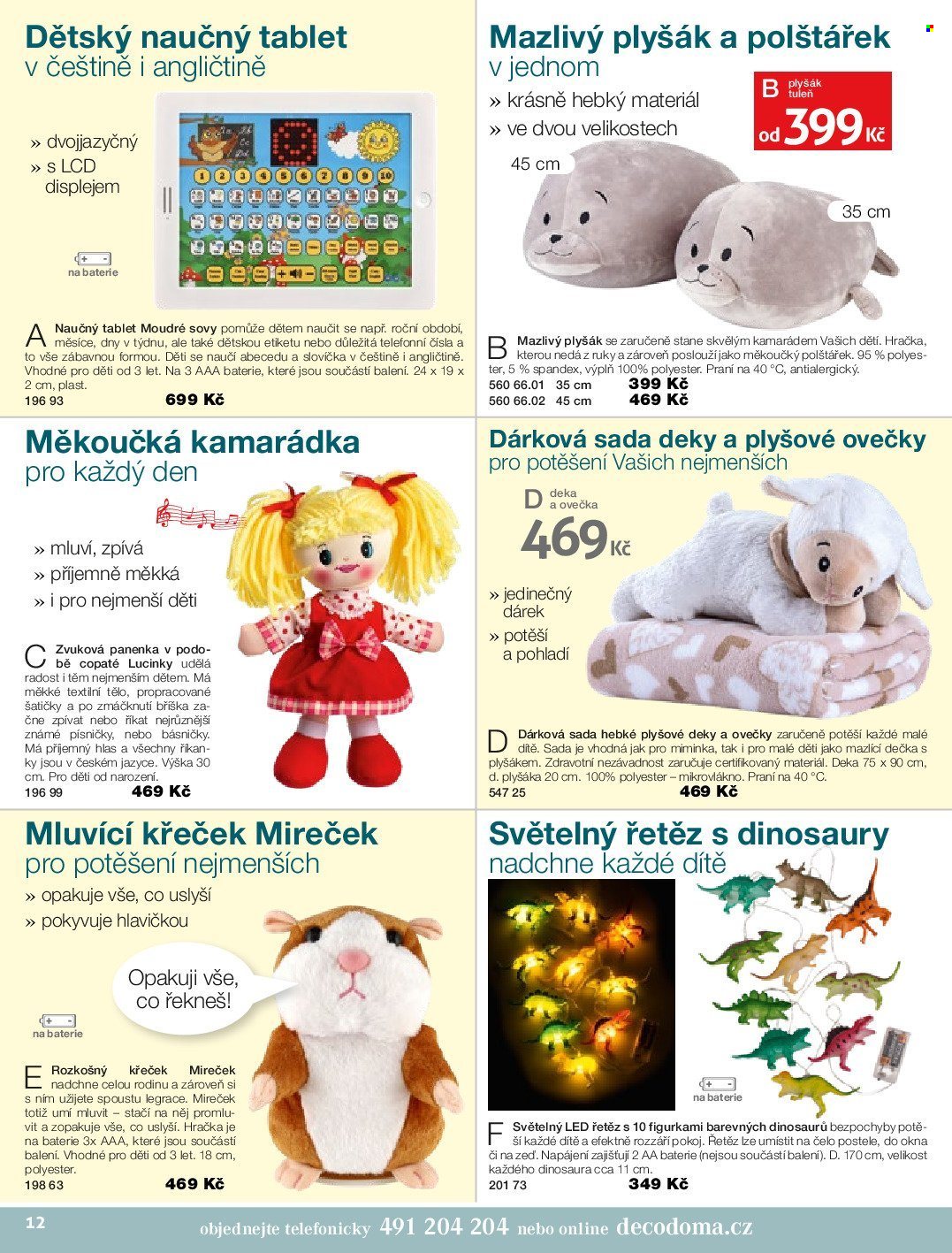 Leták decoDoma. Strana 12