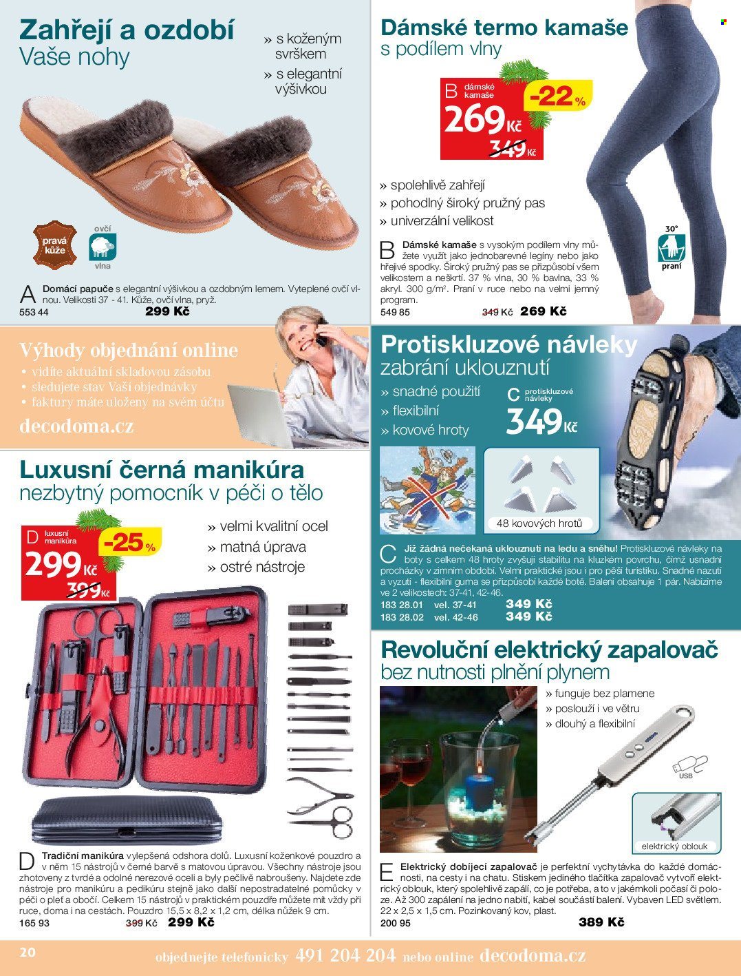 Leták decoDoma. Strana 20