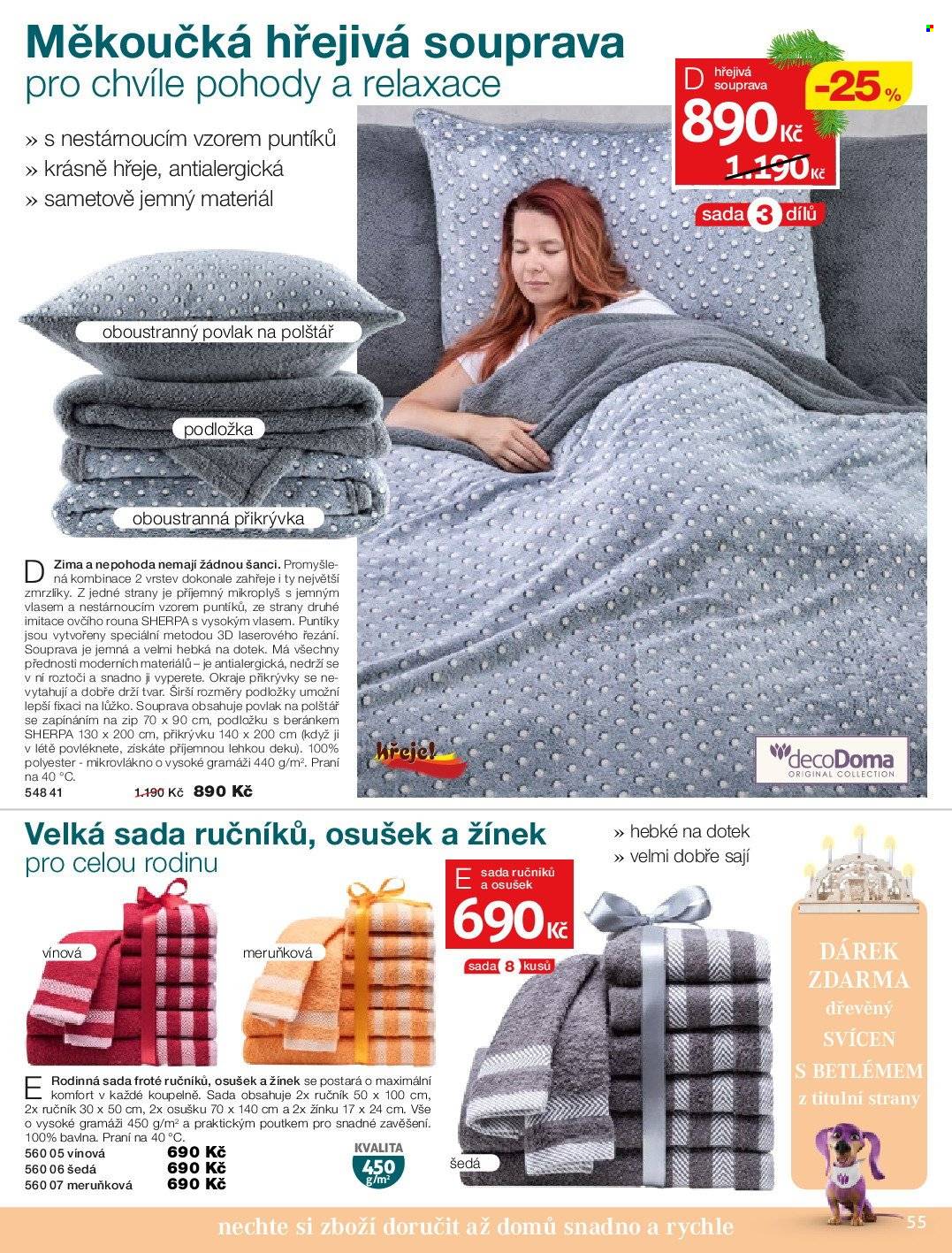Leták decoDoma. Strana 55