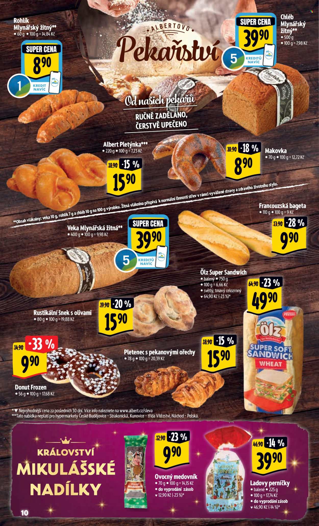 Leták Albert Hypermarket - 22.11.2023 - 28.11.2023. Strana 10