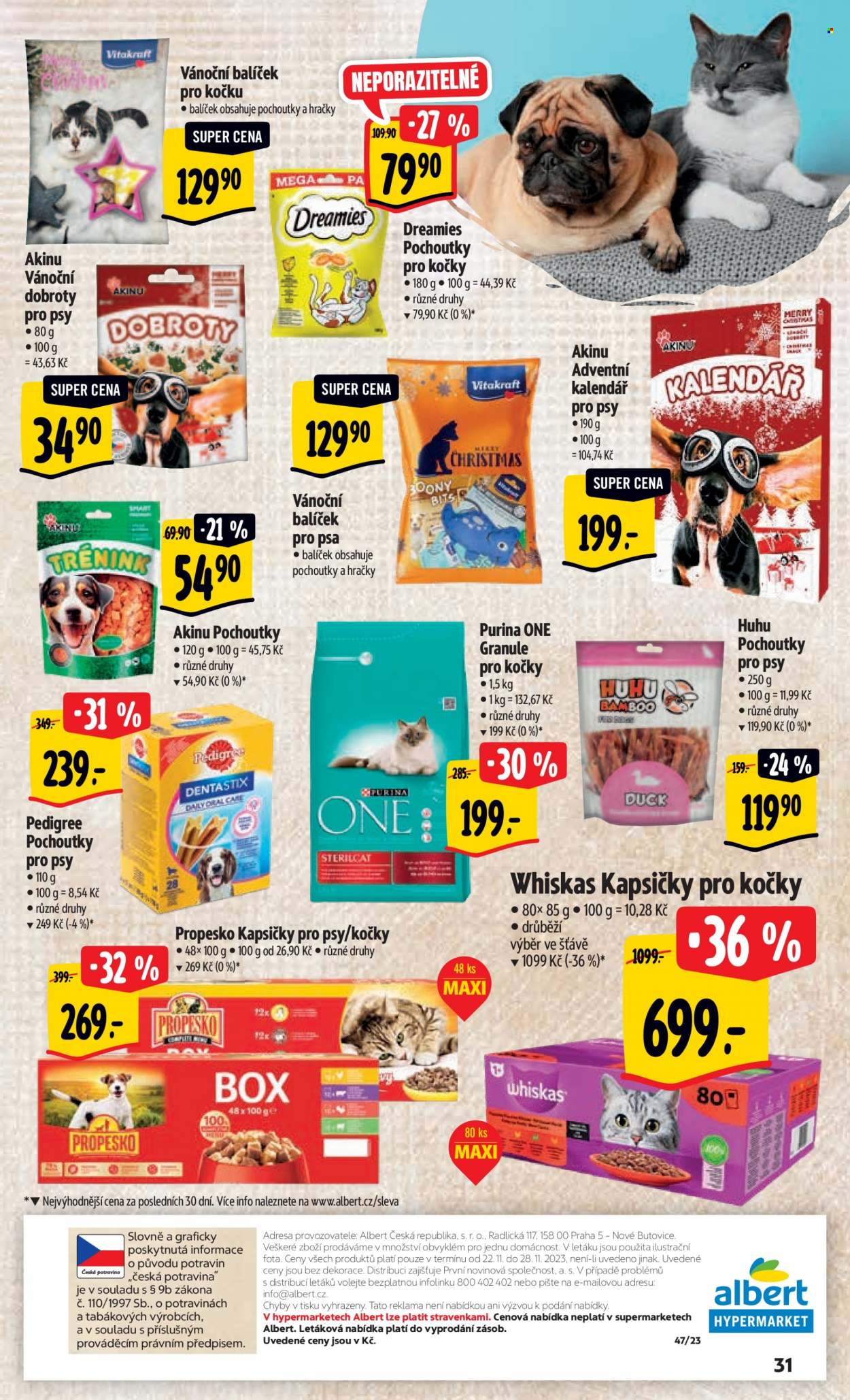 Leták Albert Hypermarket - 22.11.2023 - 28.11.2023. Strana 31