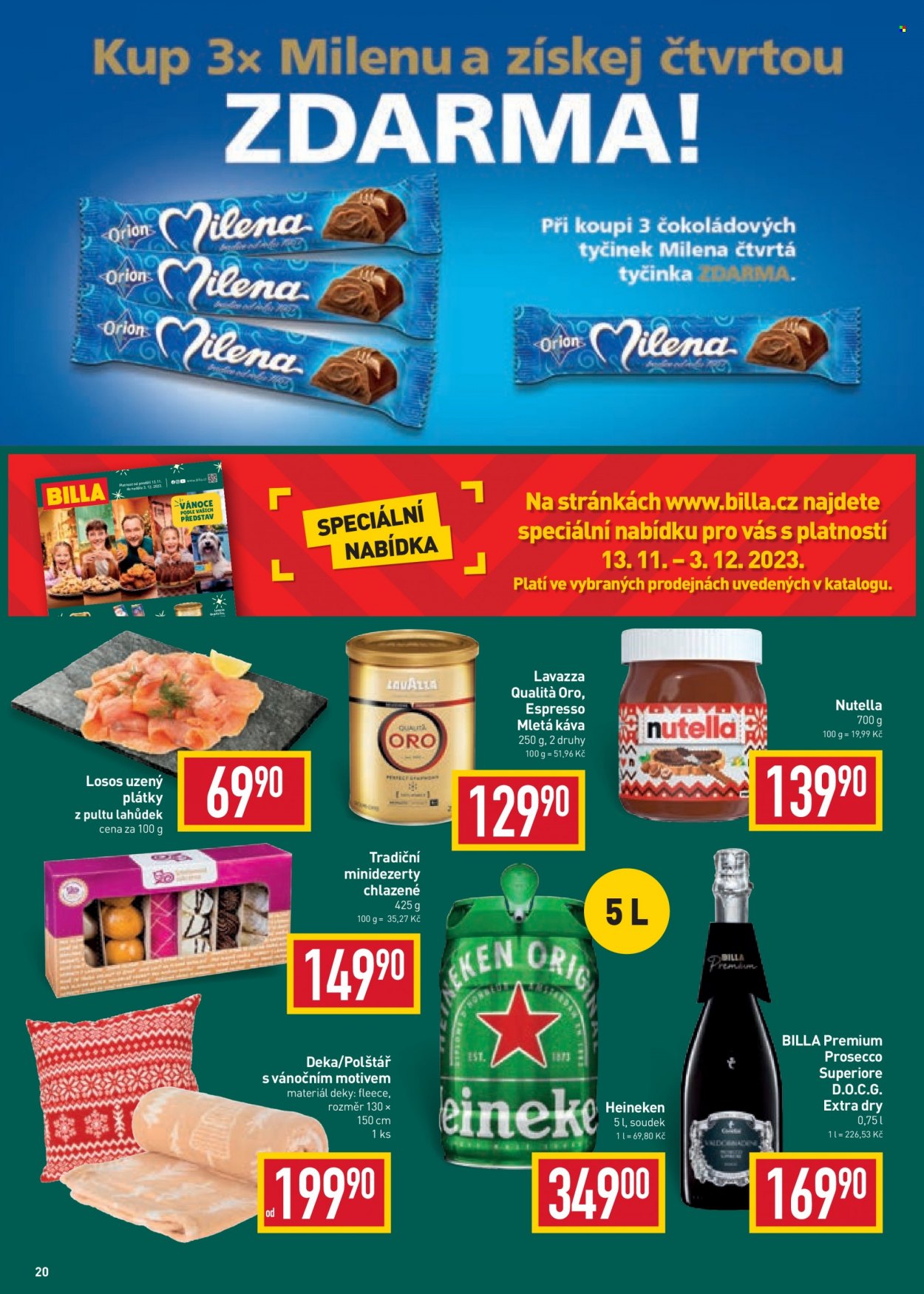 Leták BILLA - 22.11.2023 - 28.11.2023. Strana 20