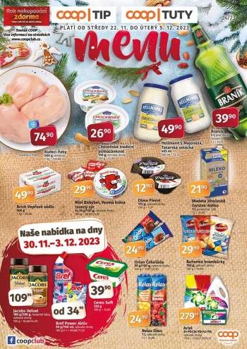 Leták coop TIP - 22.11.2023 - 5.12.2023.