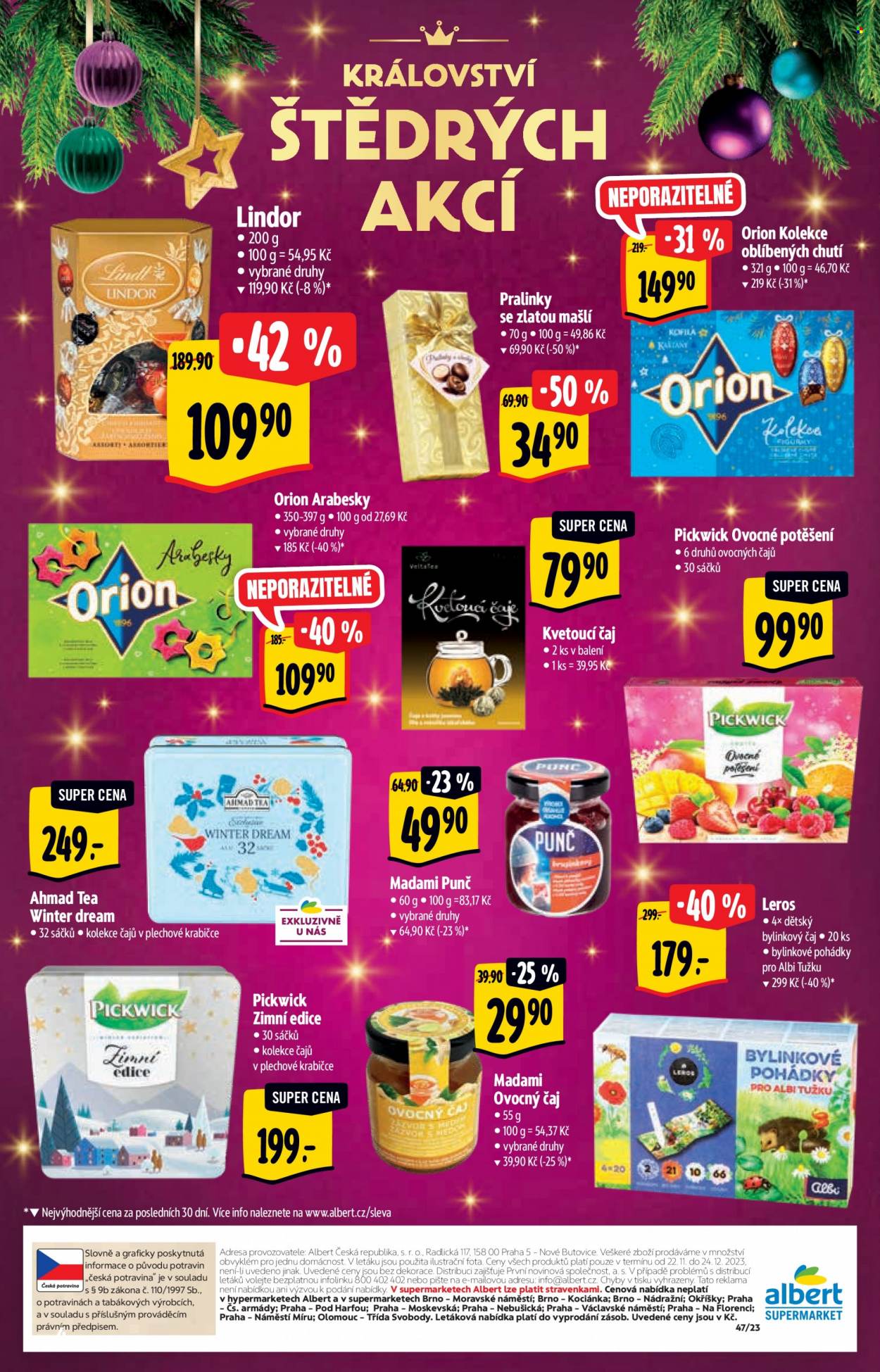 Leták Albert Supermarket - 22.11.2023 - 24.12.2023. Strana 4