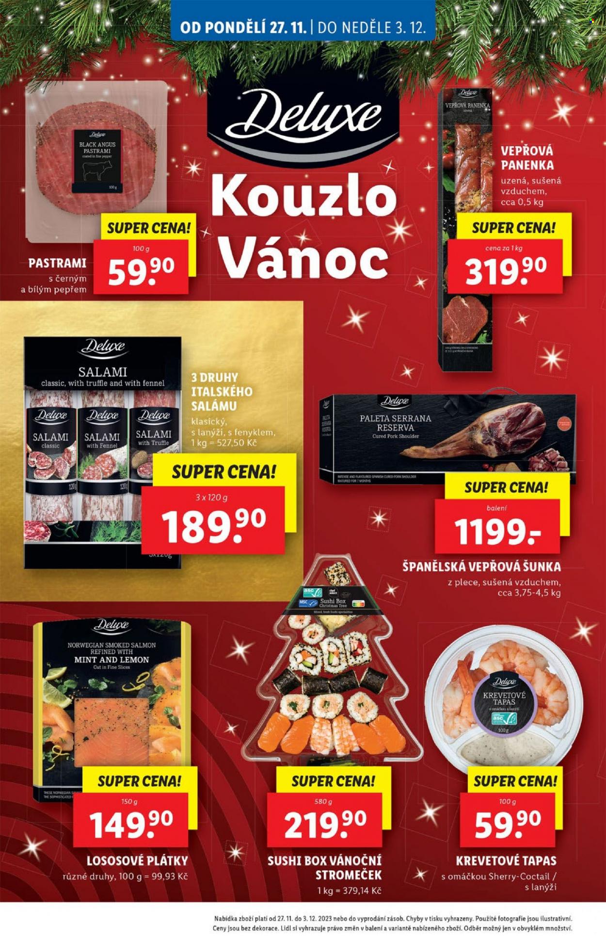 Leták Lidl - 27.11.2023 - 3.12.2023. Strana 22
