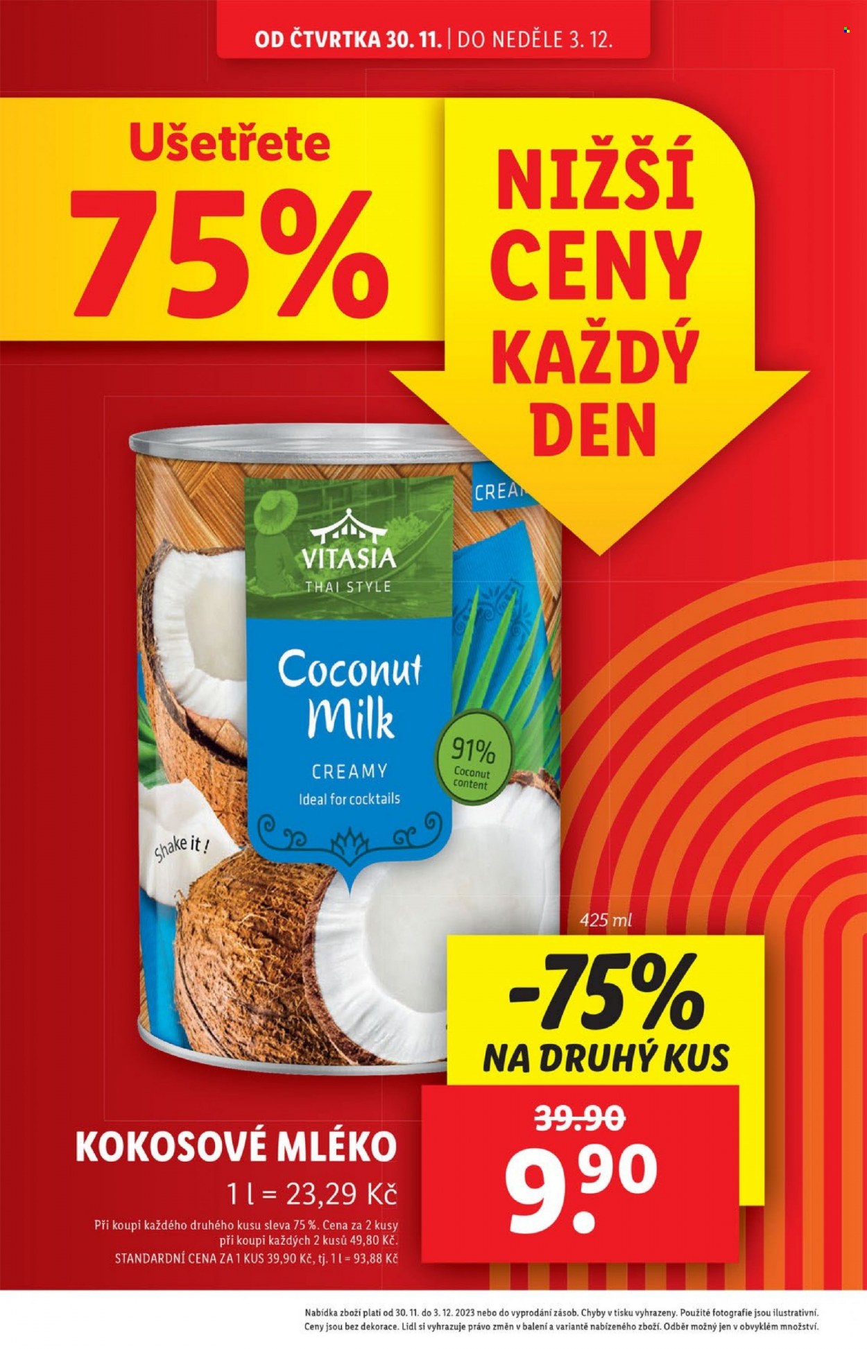 Leták Lidl - 30.11.2023 - 3.12.2023. Strana 4