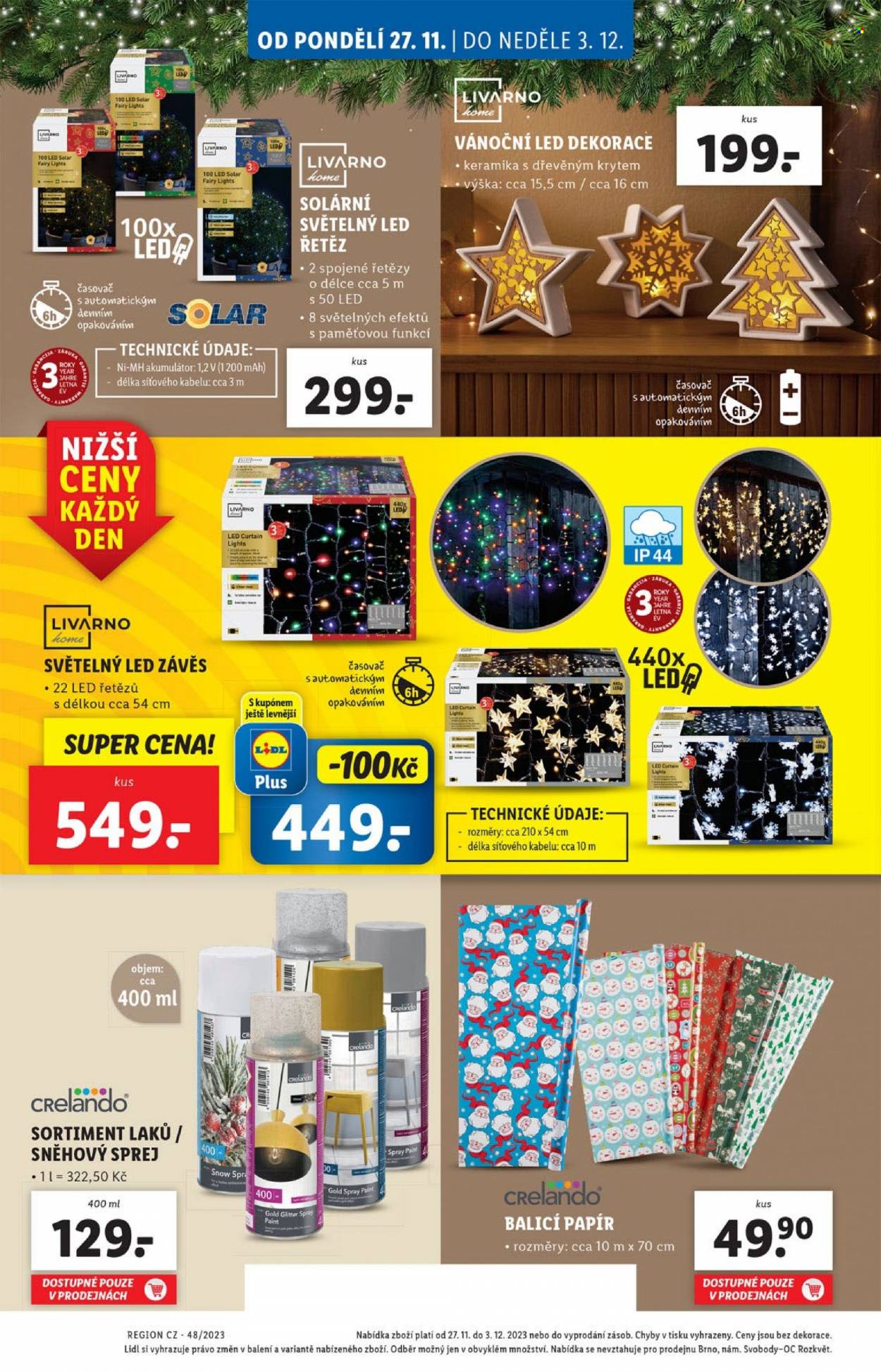 Leták Lidl - 27.11.2023 - 3.12.2023. Strana 6