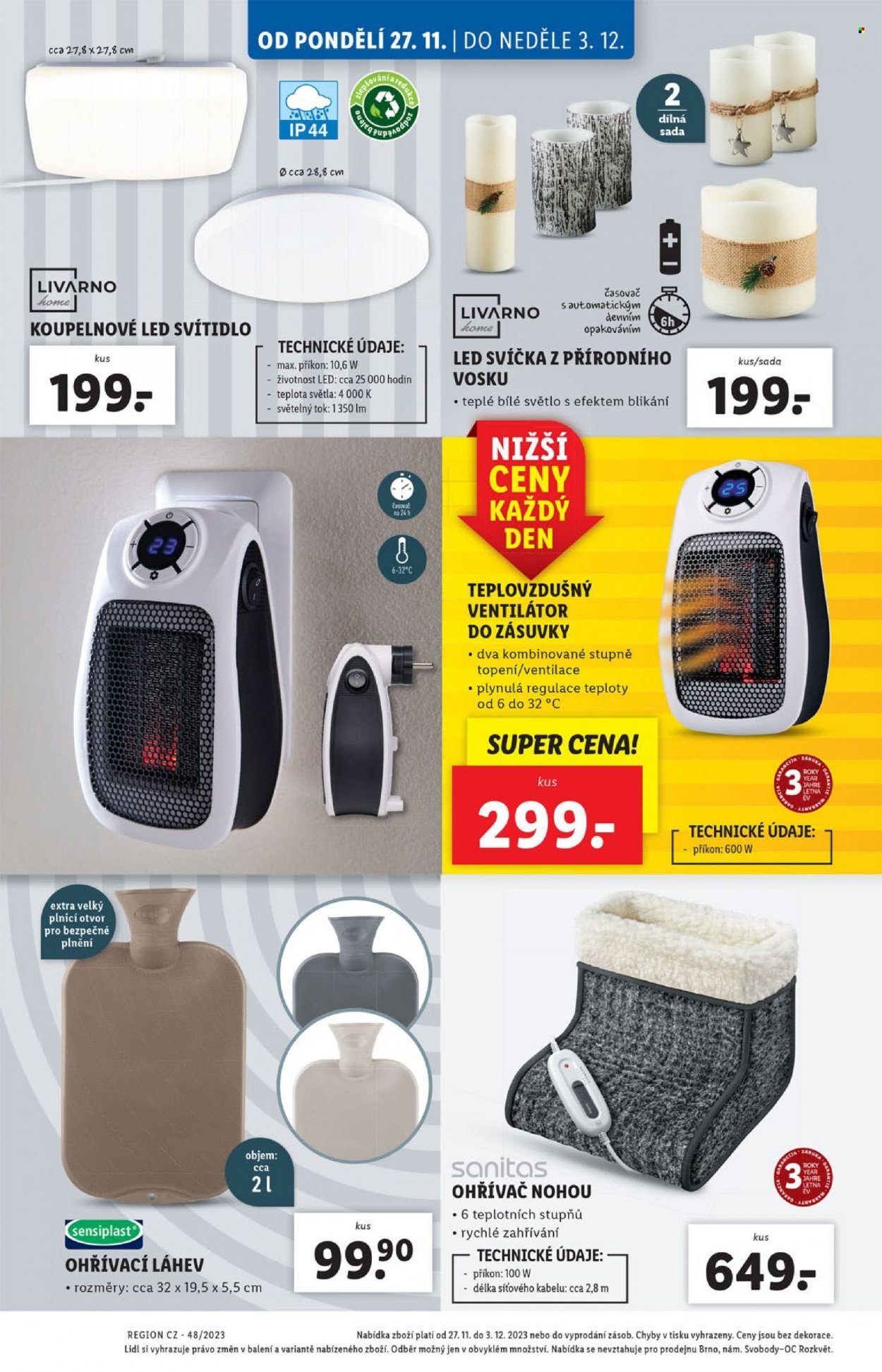 Leták Lidl - 27.11.2023 - 3.12.2023. Strana 12